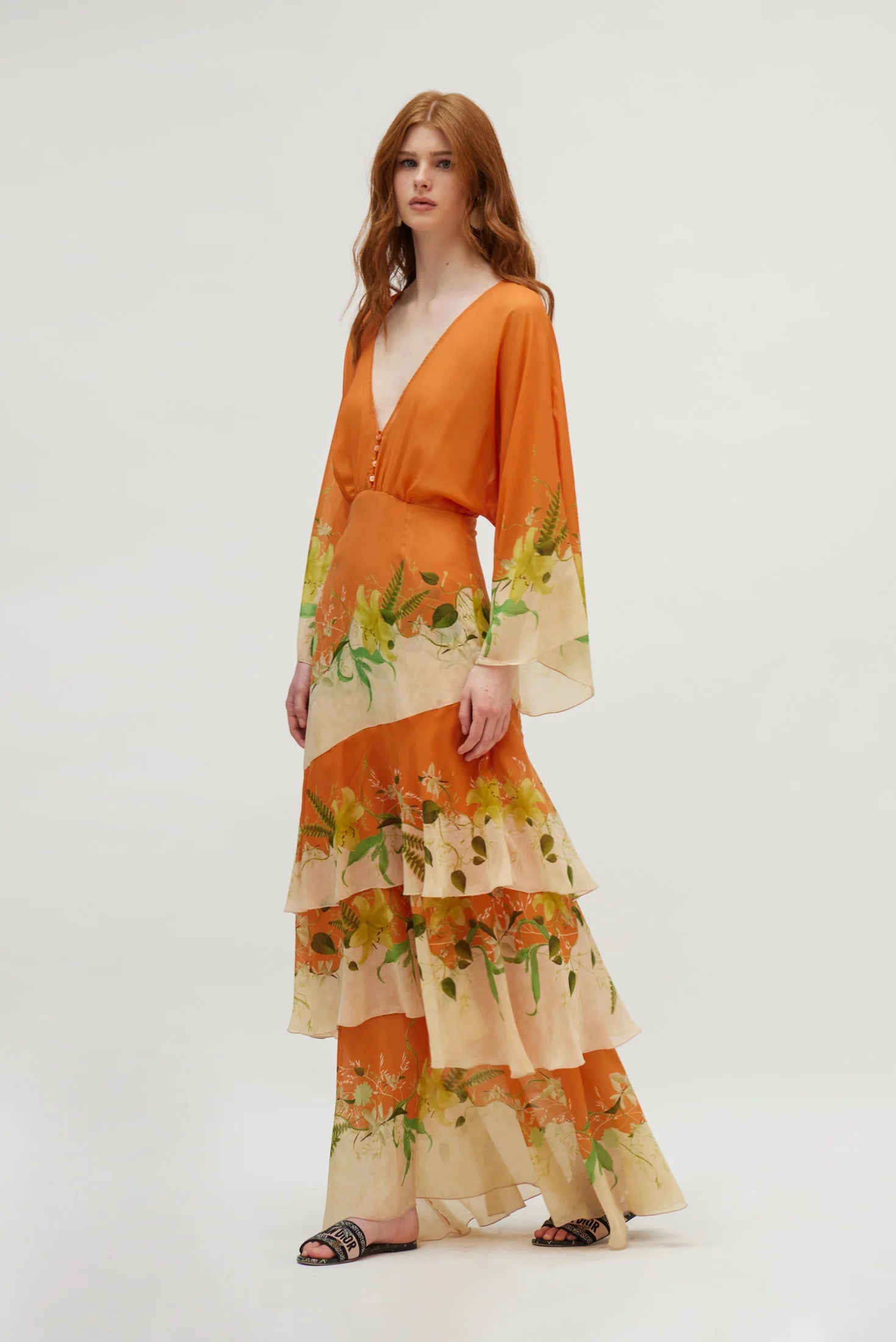 Bari Dress (Orange)