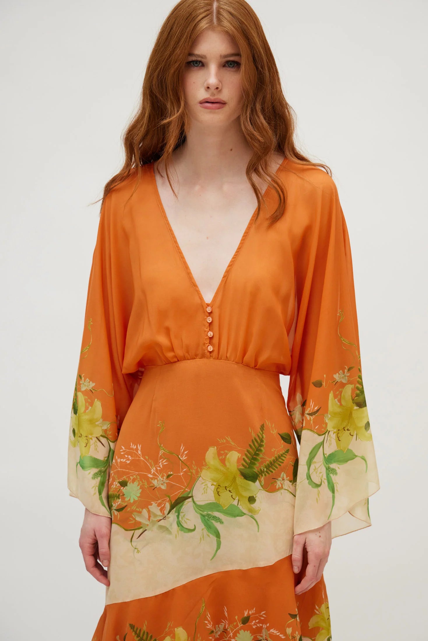 Bari Dress (Orange)