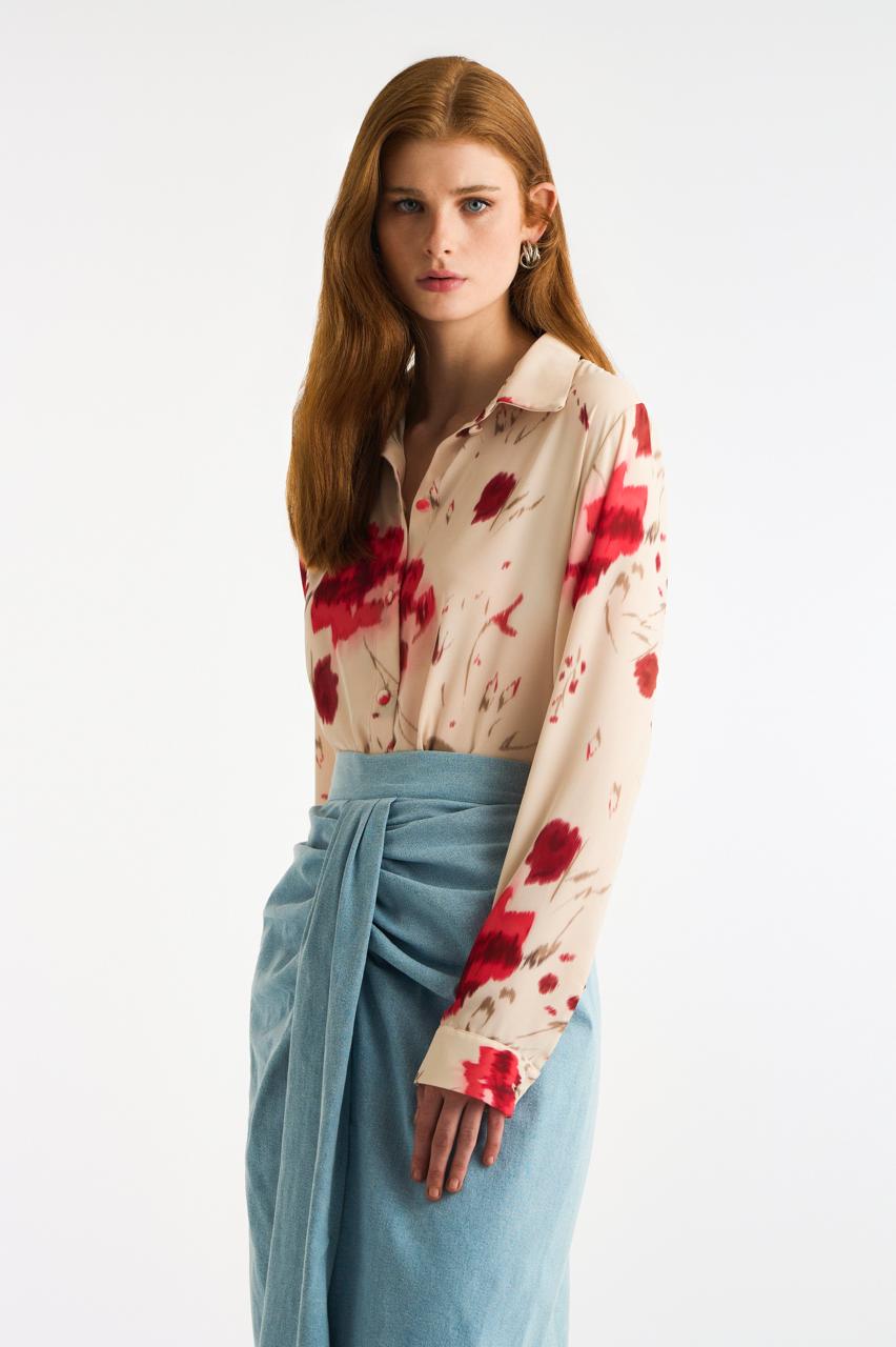Classic Shirt Flower Type