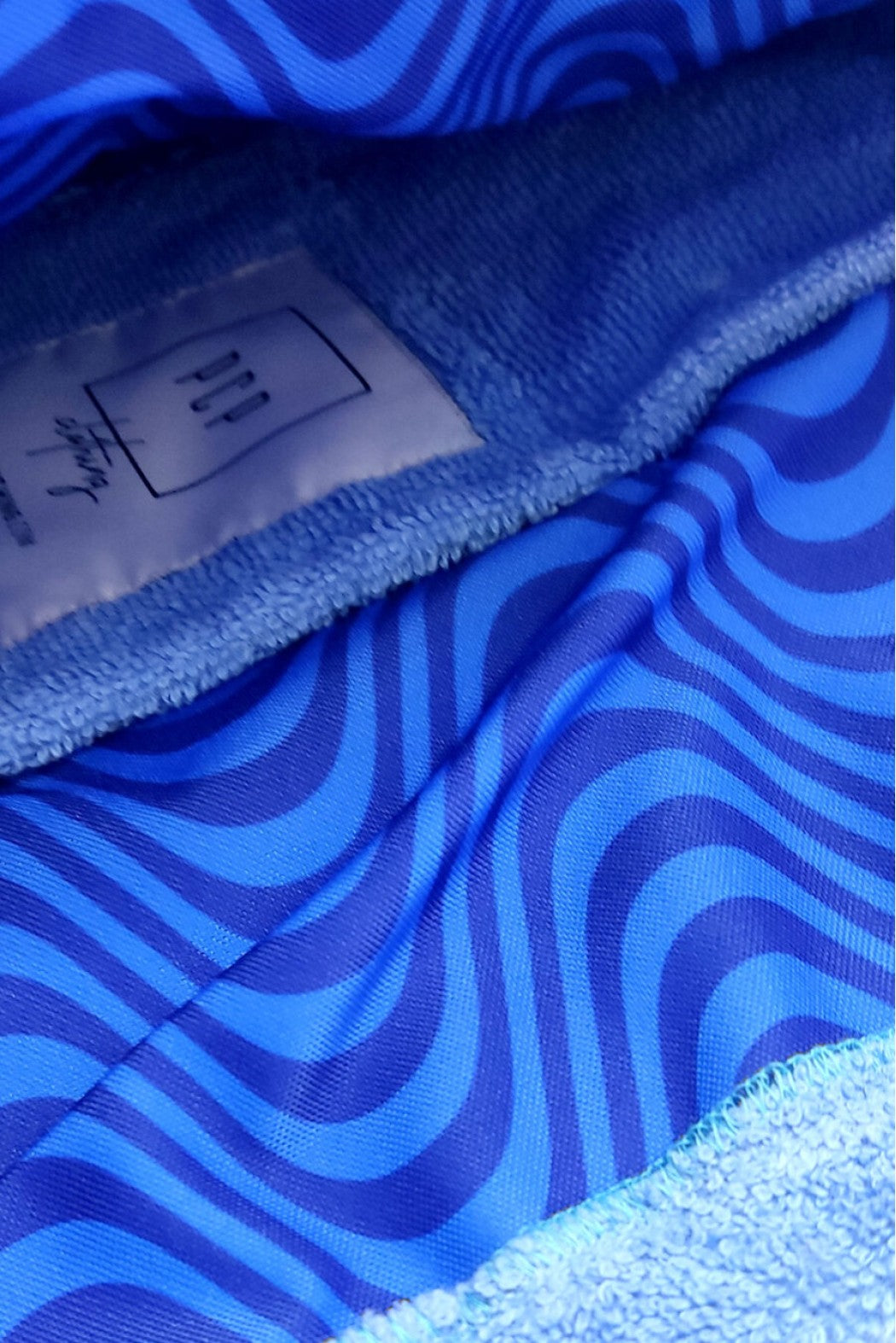 Beach Bag Towel Blue