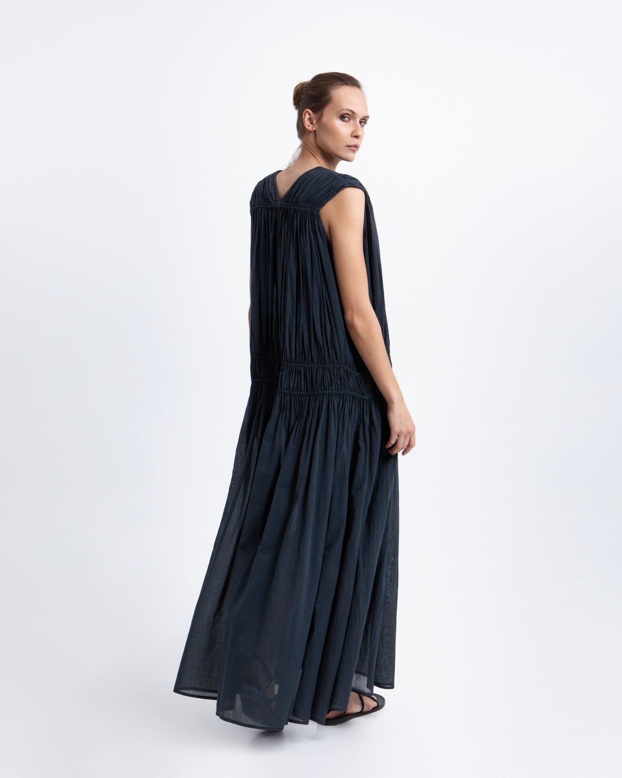 Dress Maxi Sleeveless (Charcoal) 3003149