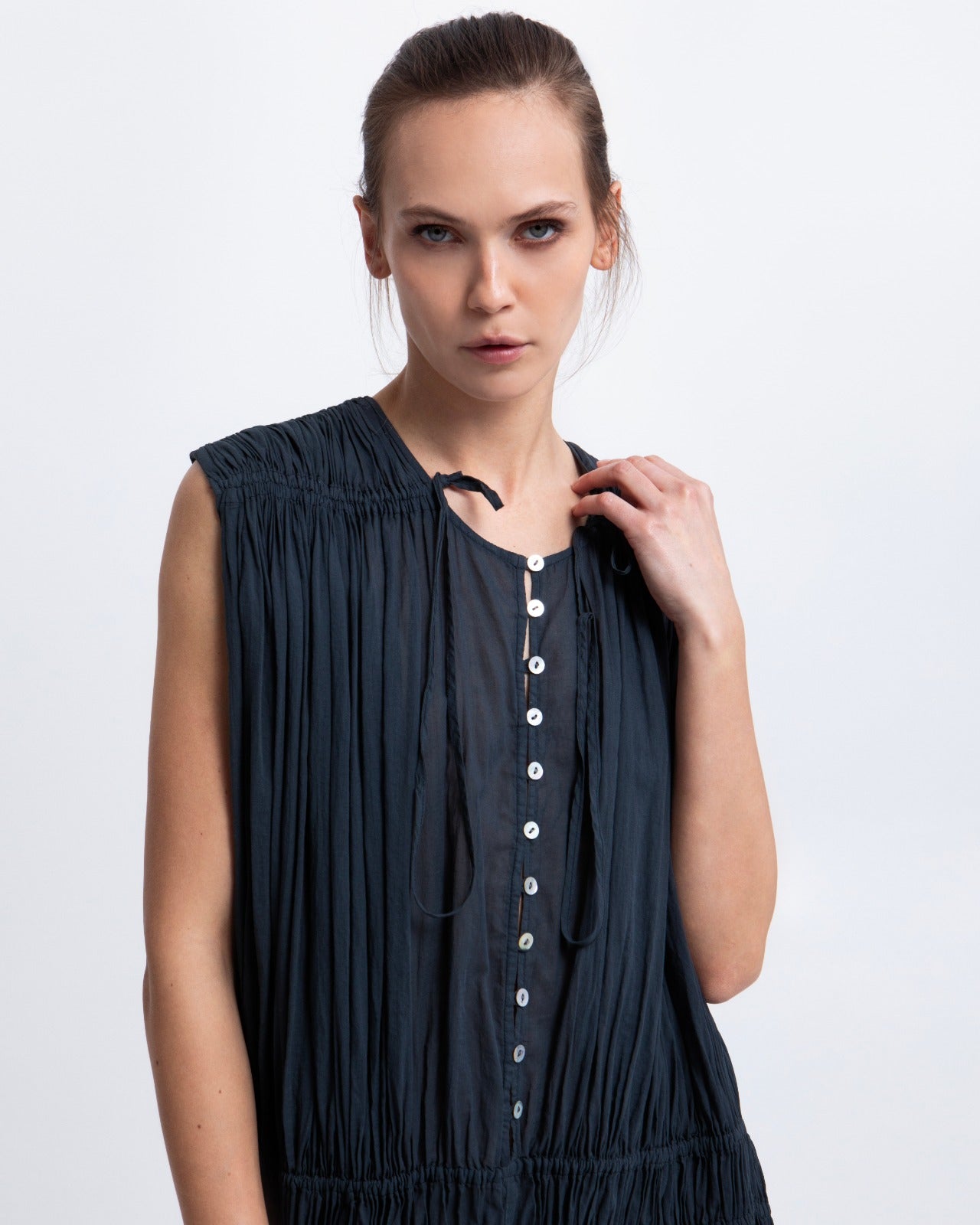Dress Maxi Sleeveless (Charcoal) 3003149