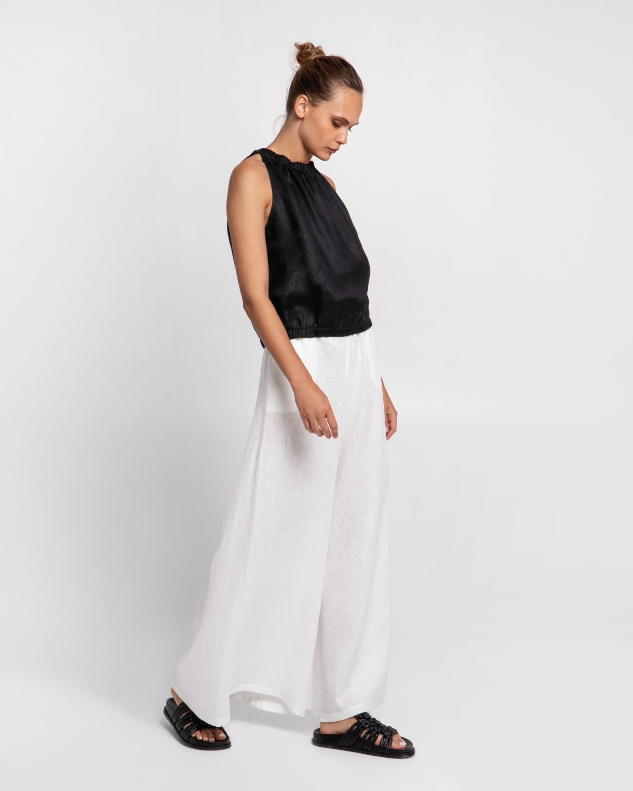 TOP SLEEVELESS ELASTIC GATHERINGS 1004072