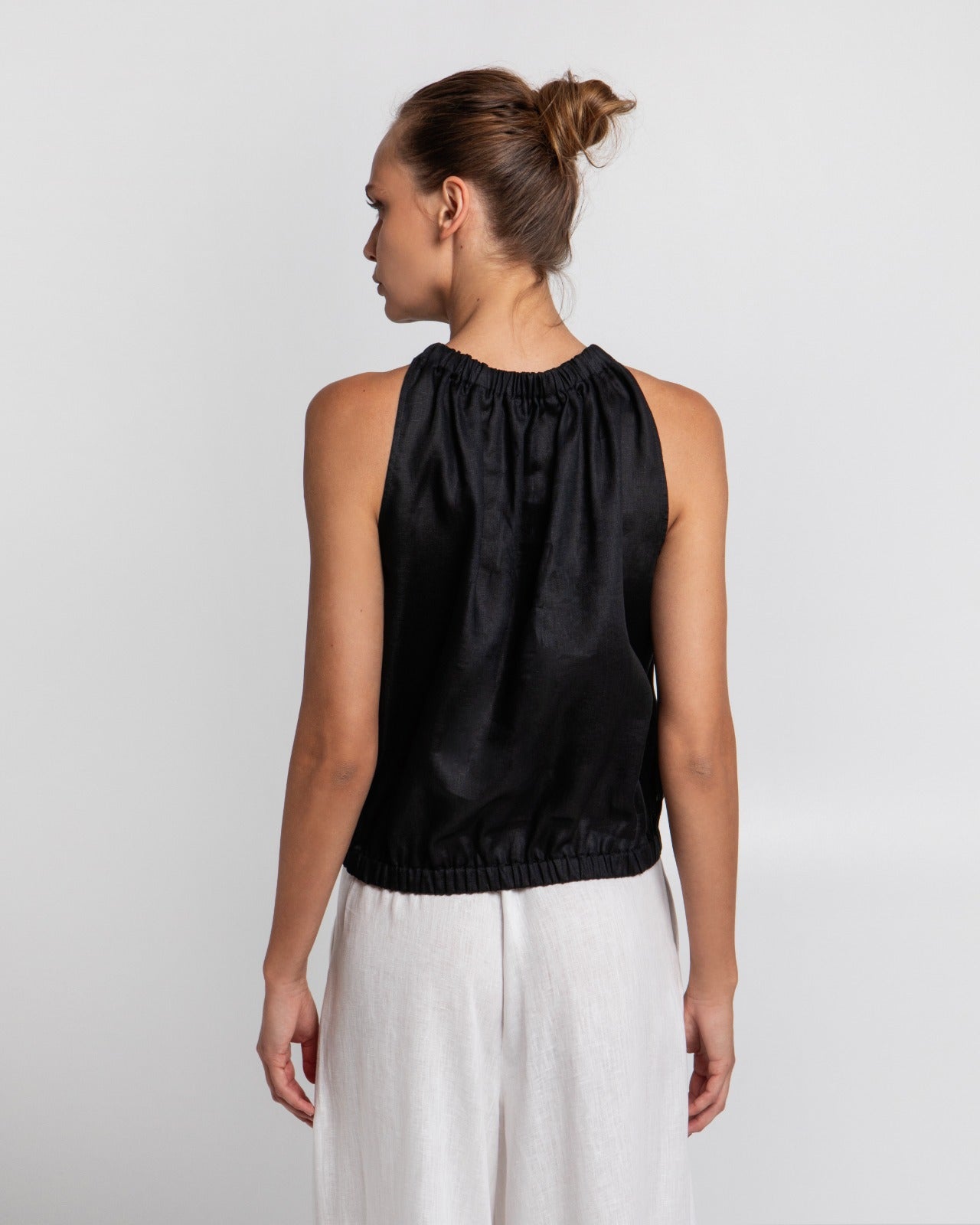TOP SLEEVELESS ELASTIC GATHERINGS 1004072