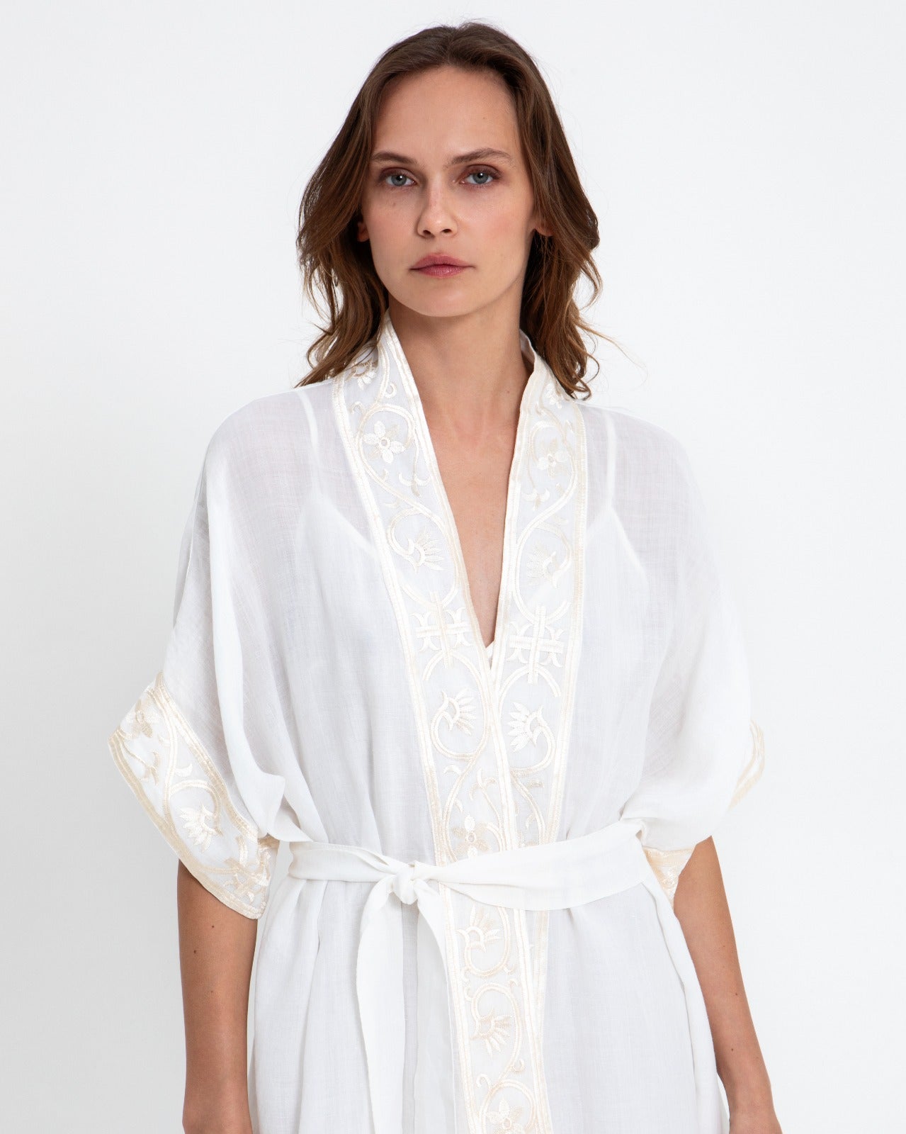 KIMONO MAXI CRETE 100% RAMIE 4156039