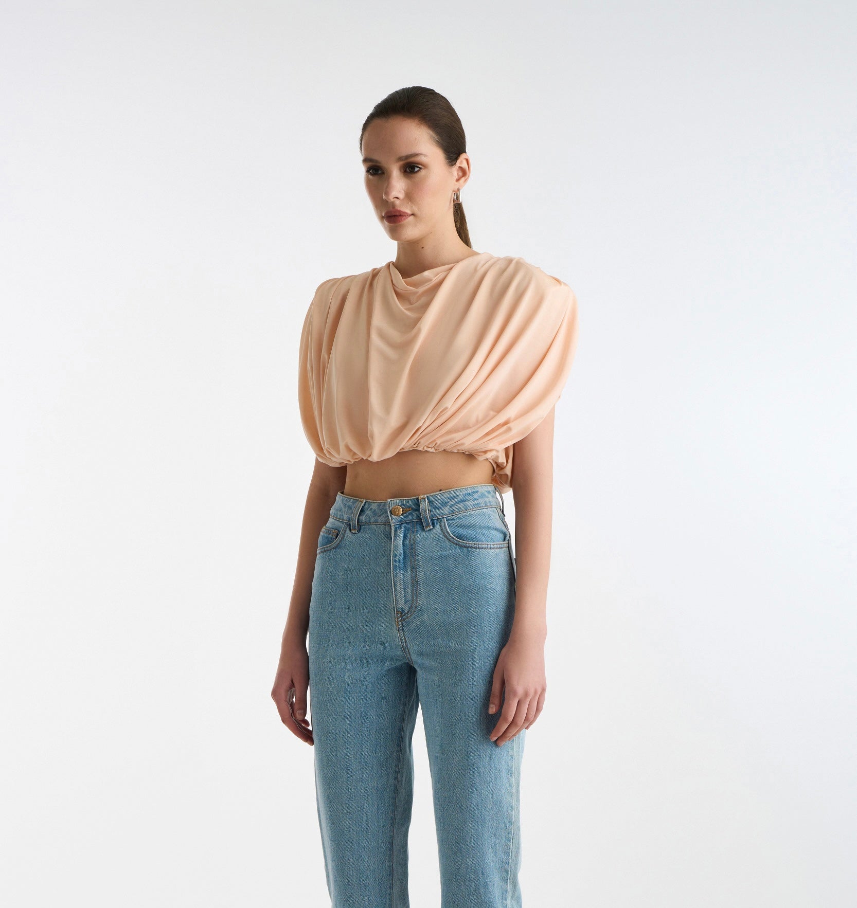 Cotton Wadding Top Pink