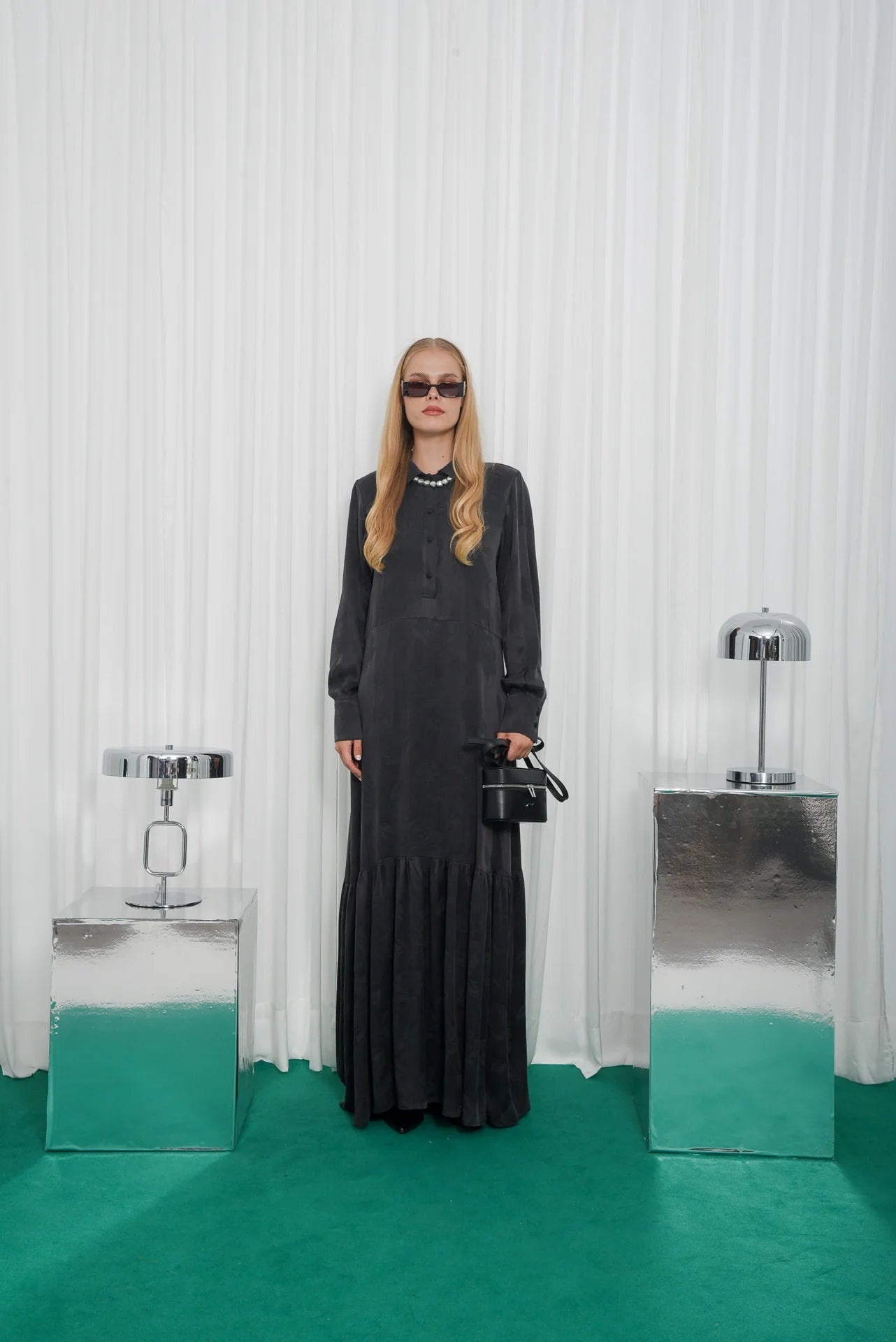 INNER VOICE DRESS anthracite