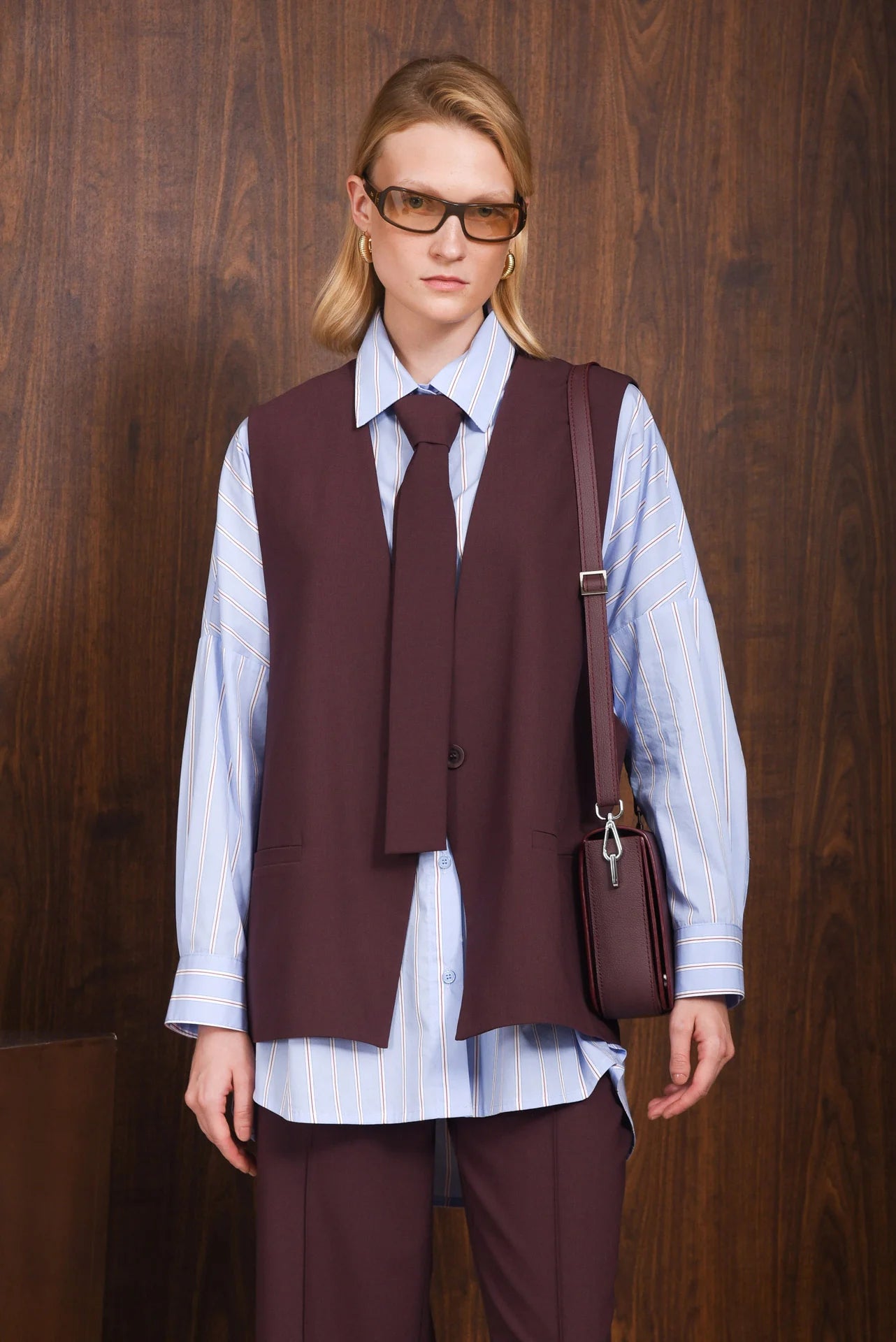 INNOCENT VEST WINE PURPLE