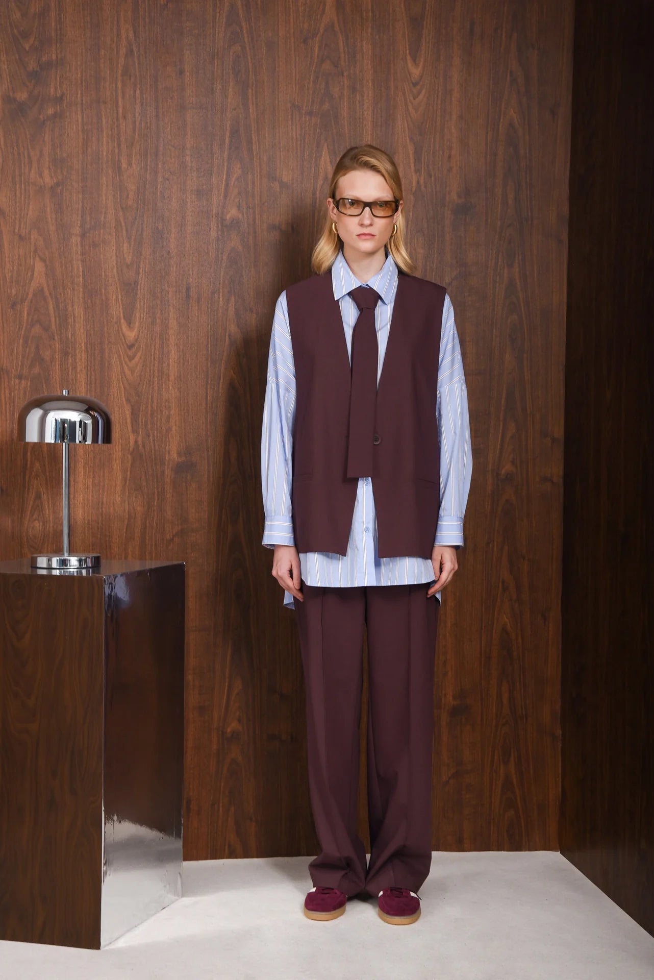 INNOCENT VEST WINE PURPLE