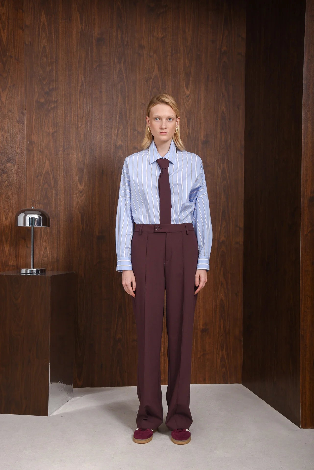 INNOCENT PANTS wine purple