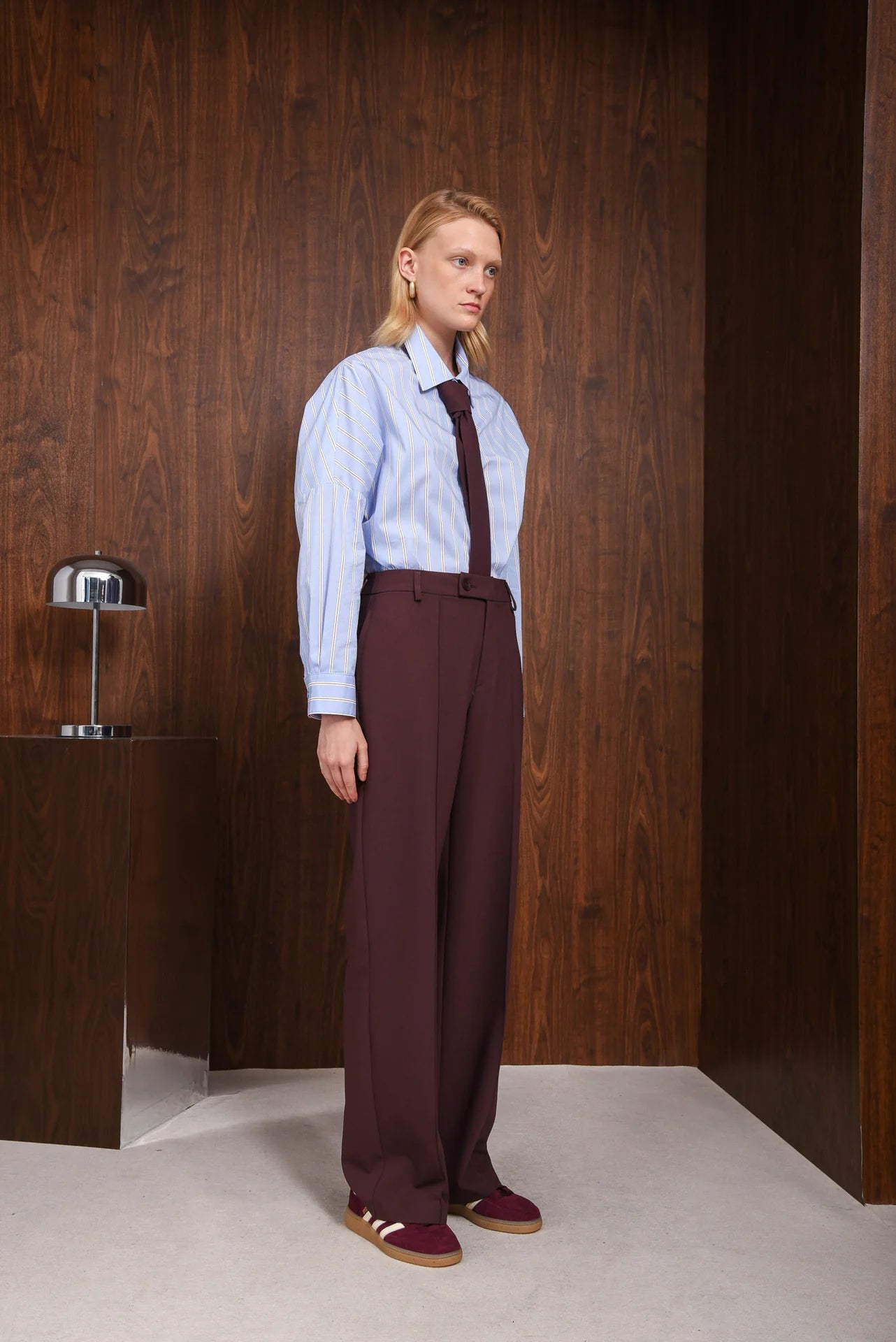 INNOCENT PANTS wine purple