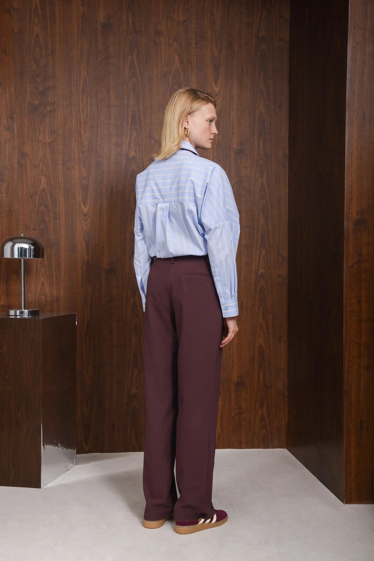 INNOCENT PANTS wine purple