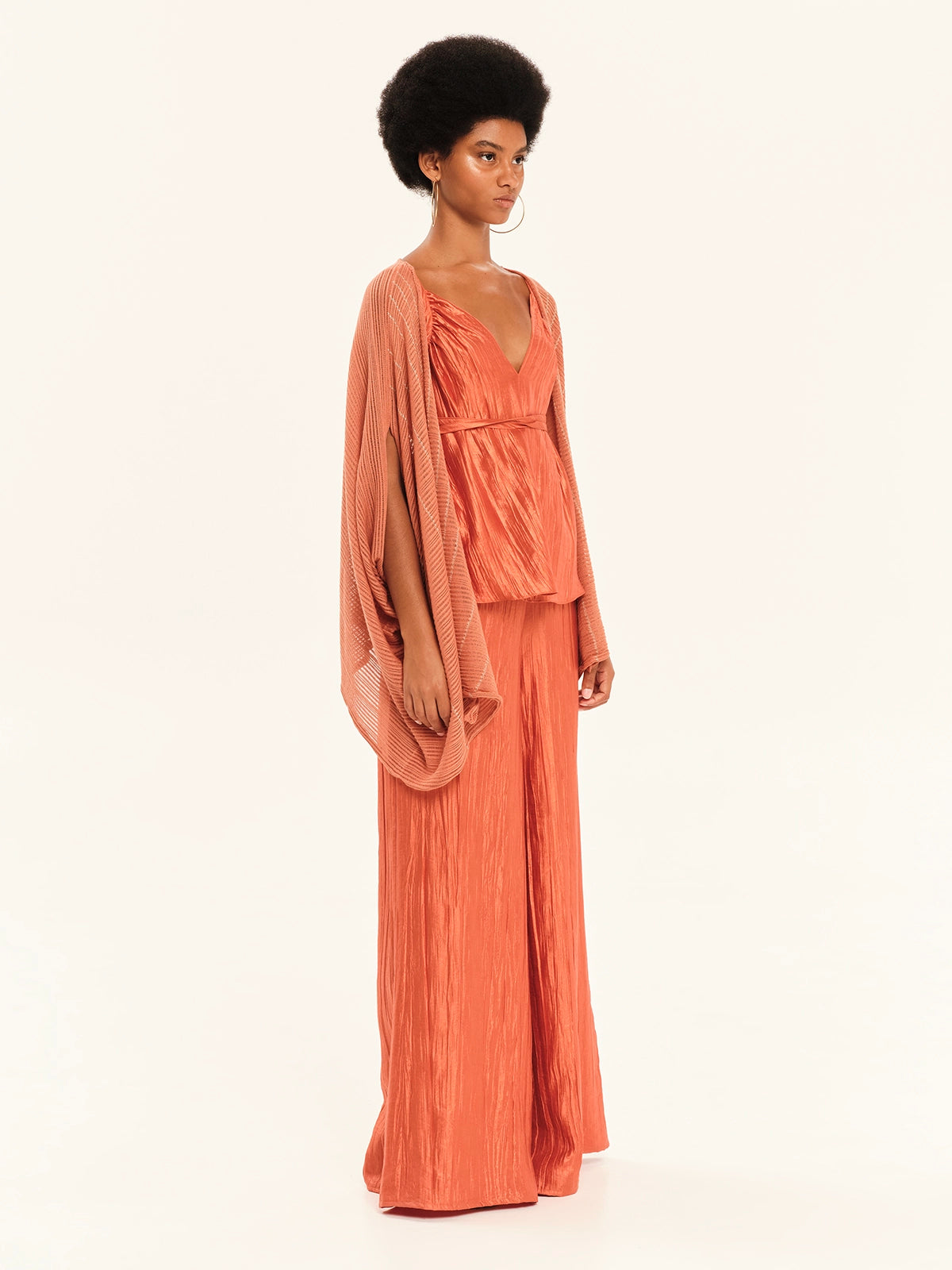 Sleeveless Top with Ties – Moonlight Reflections  S26331
