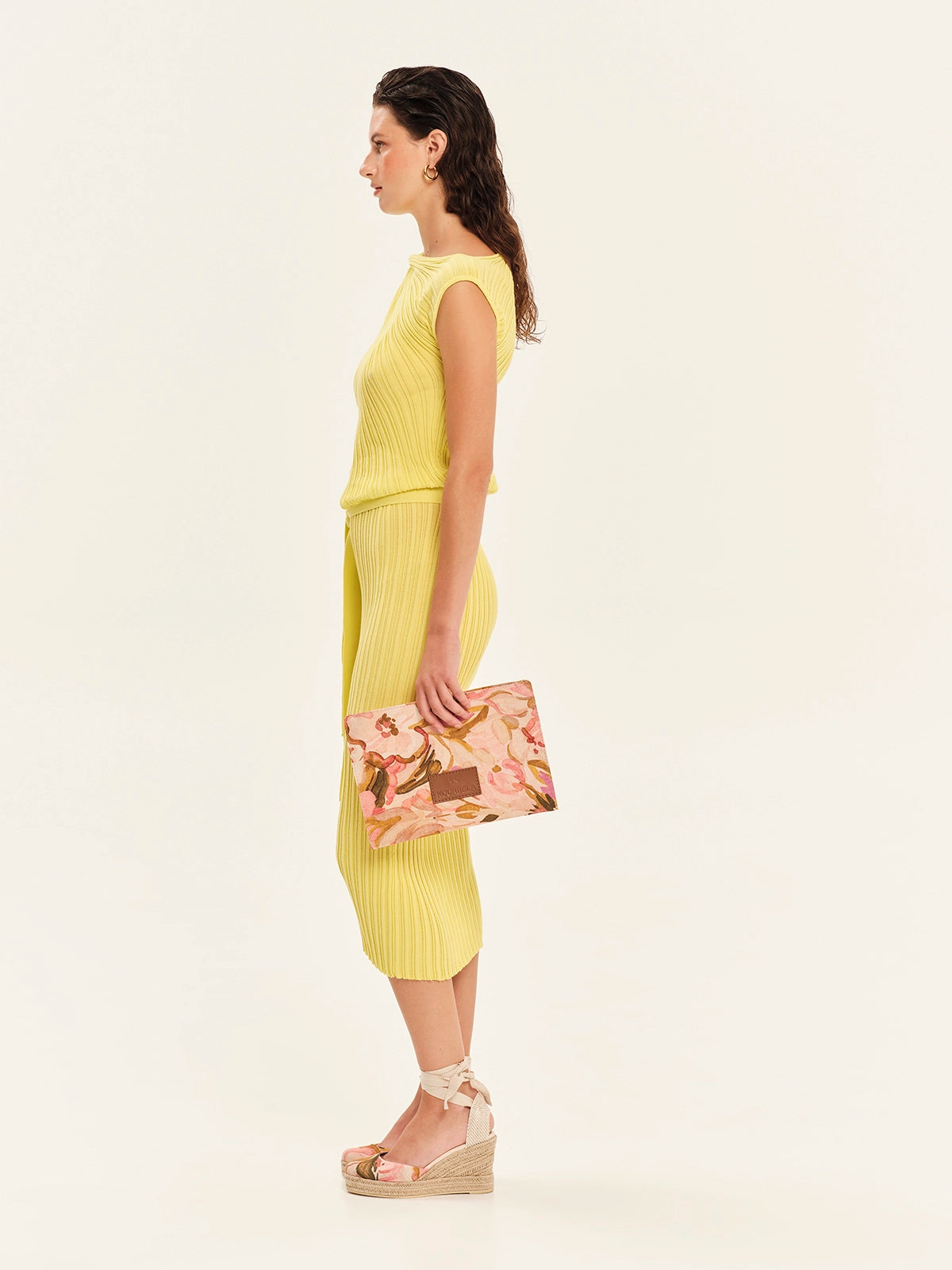 Knit Midi Dress – Seashells Blue S26240