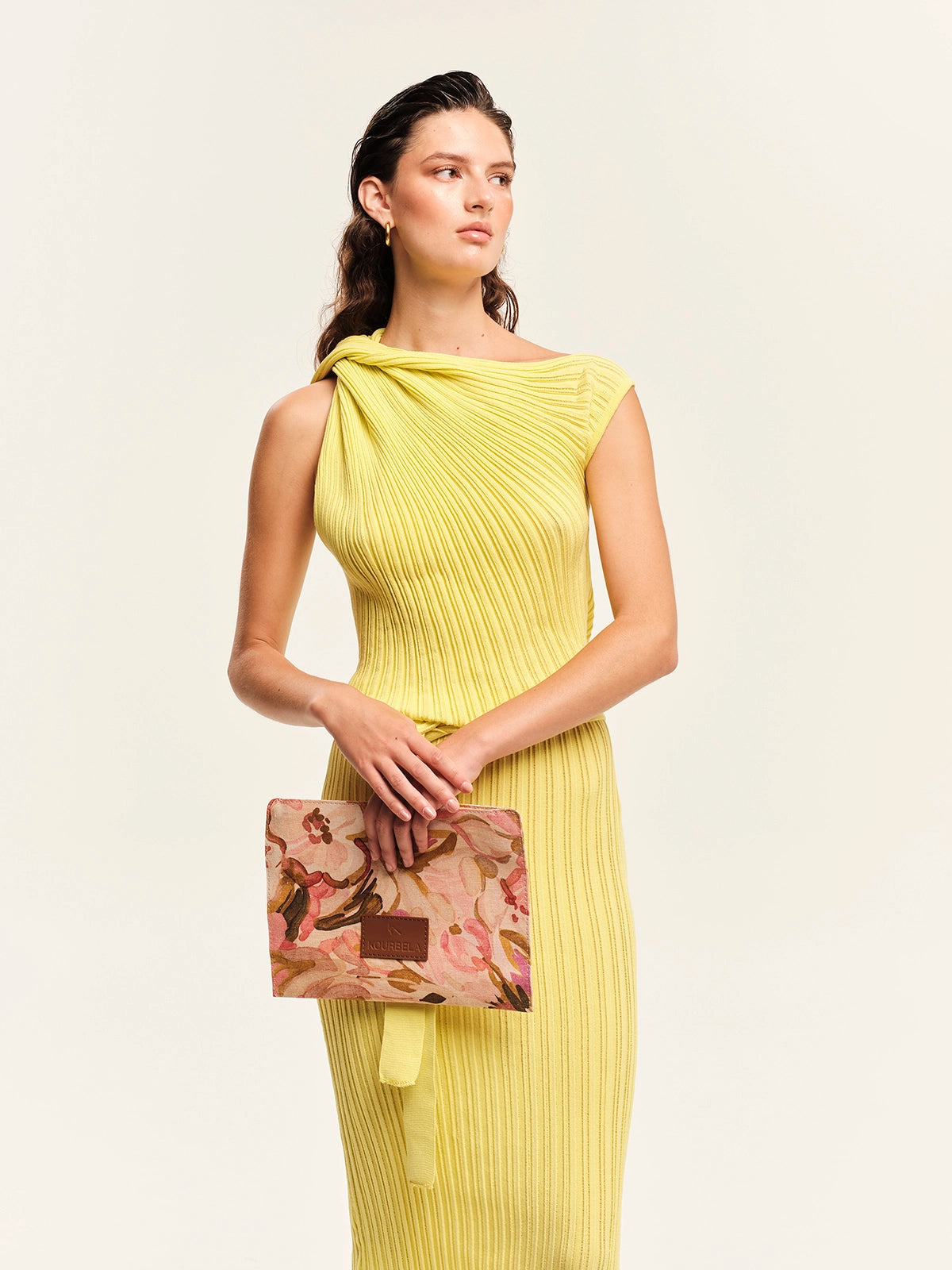 Knit Midi Dress – Seashells Blue S26240