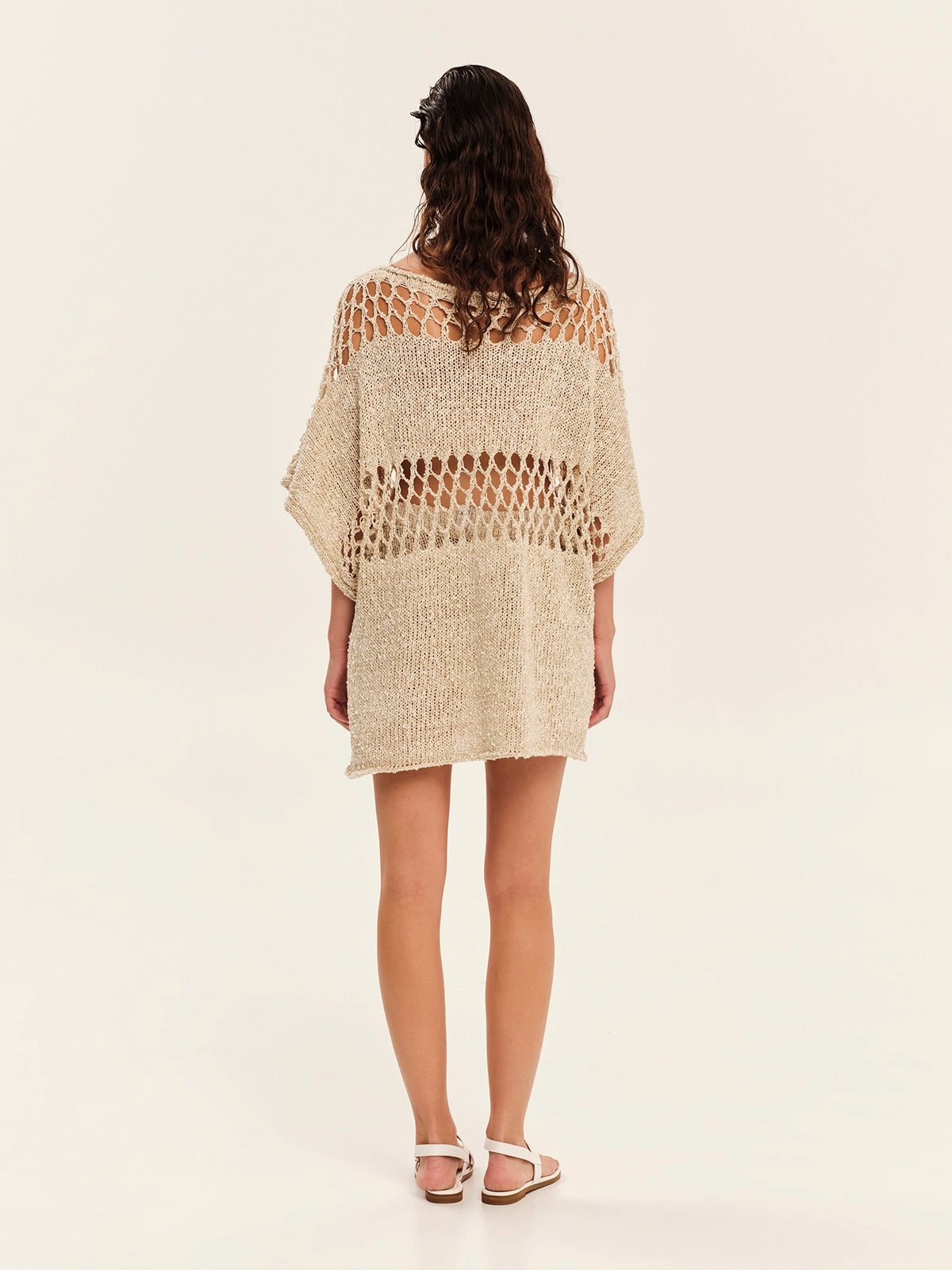 Knitted Mini Dress – The Golden Hour S26265