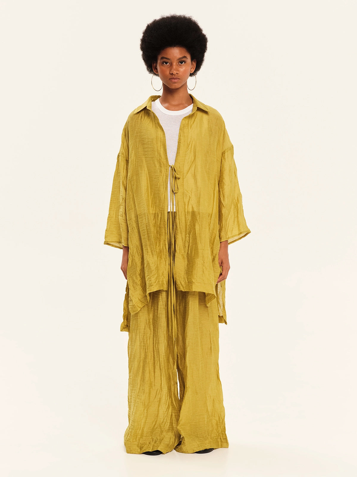 Oversized Shirt – Soft Shadows S26344