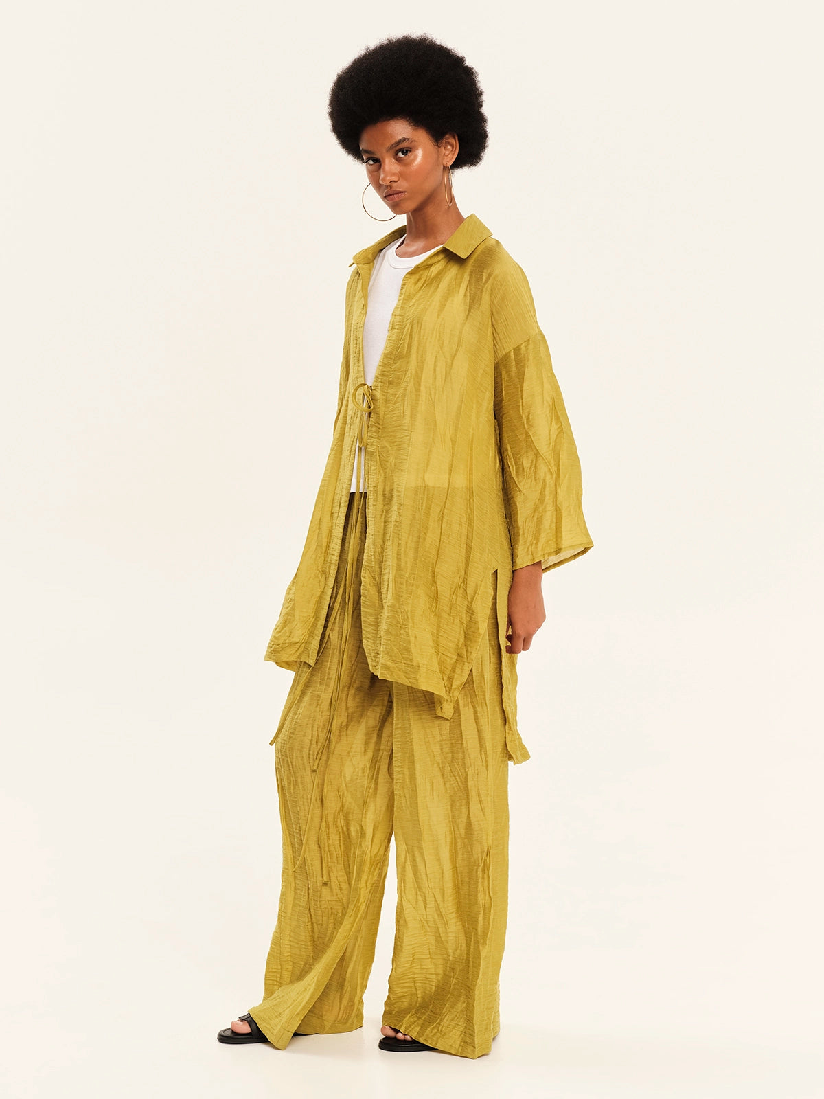 Wide Palazzo Pants – Soft Shadows S26347
