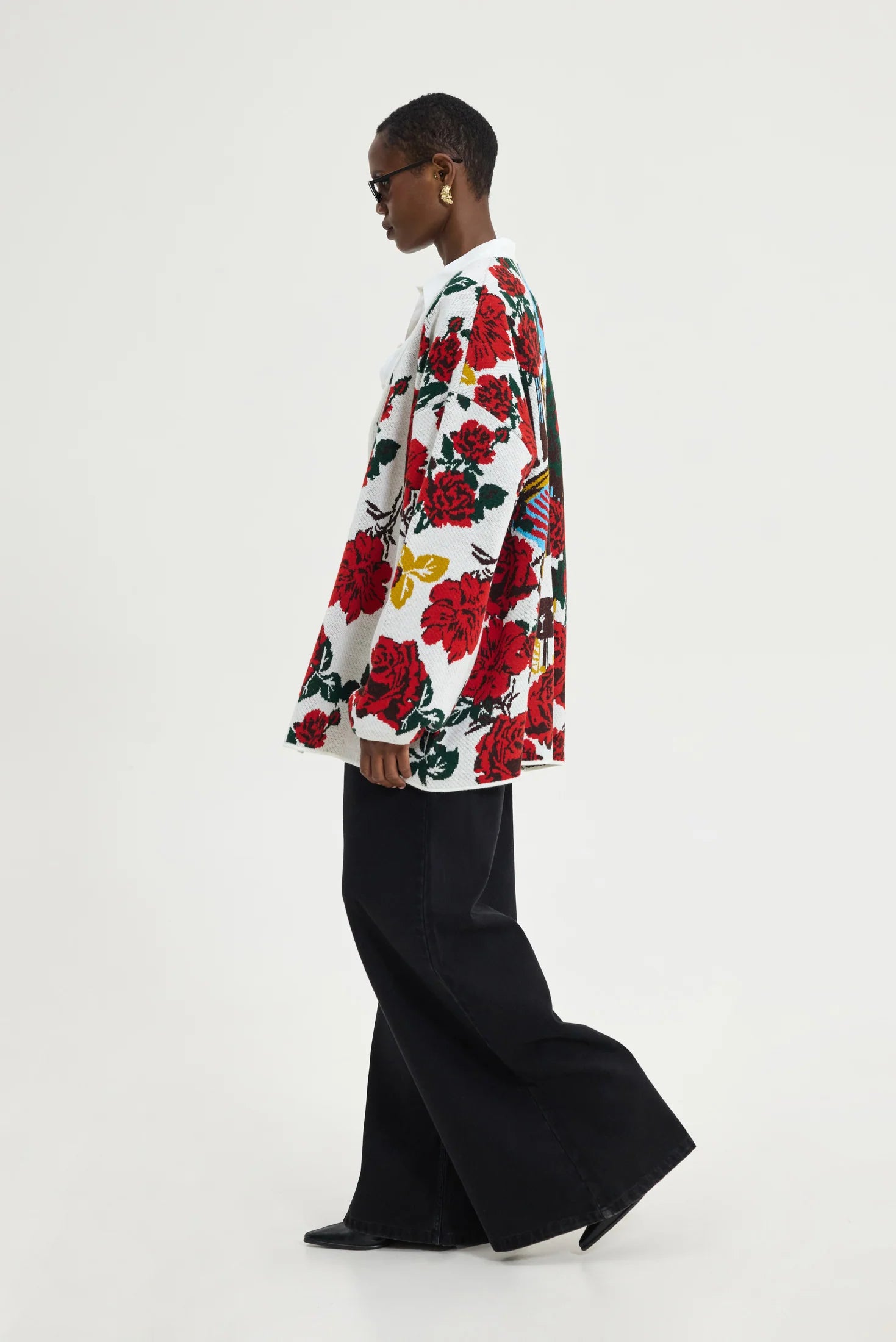 Old Fashioned Cardigan (Red)