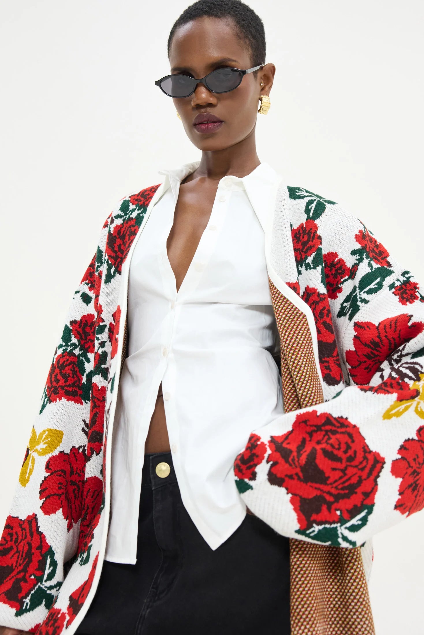 Old Fashioned Cardigan (Red)