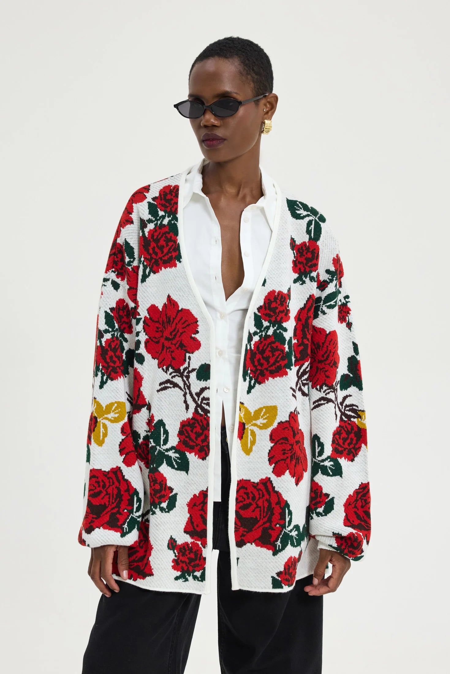 Old Fashioned Cardigan (Red)