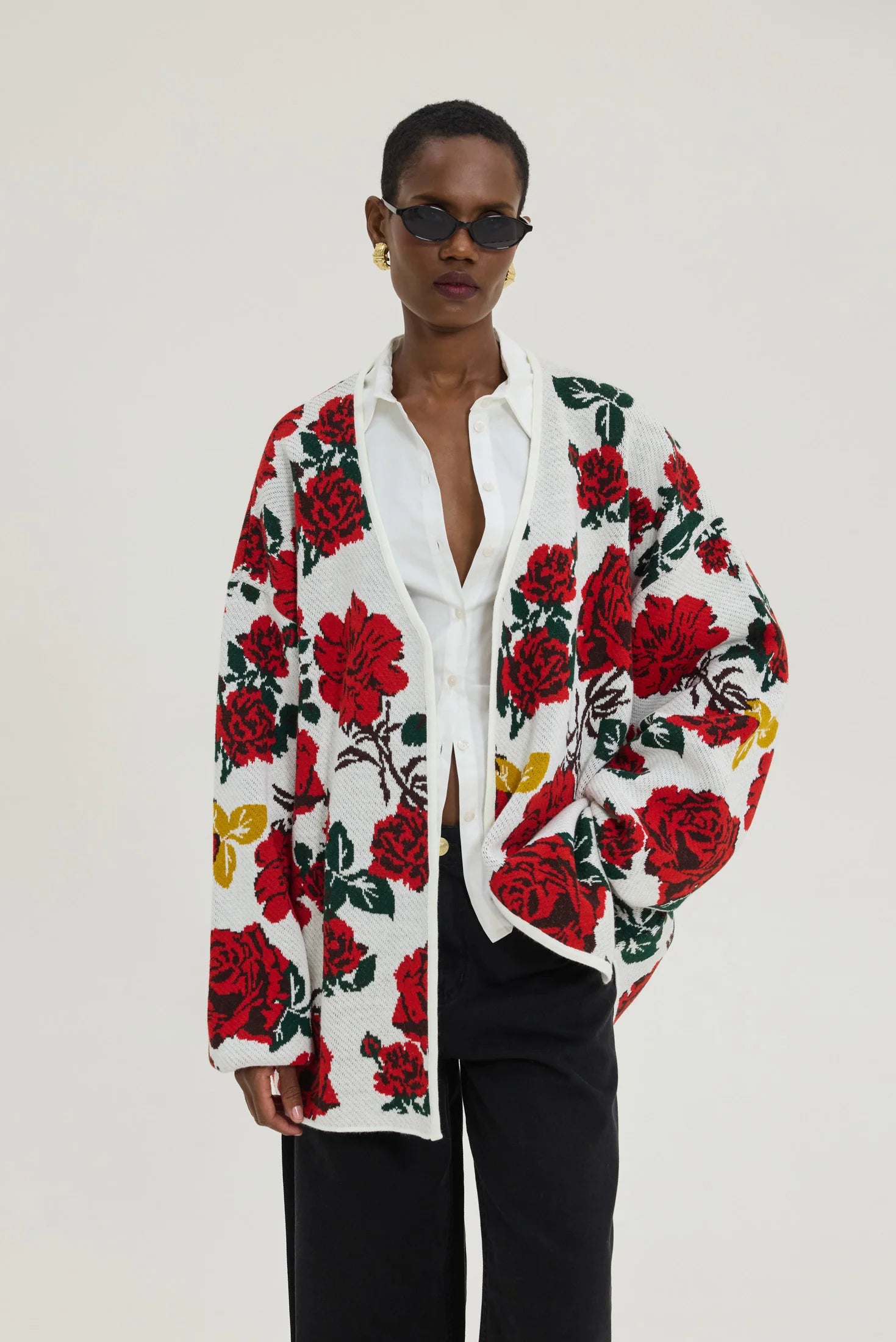 Old Fashioned Cardigan (Red)