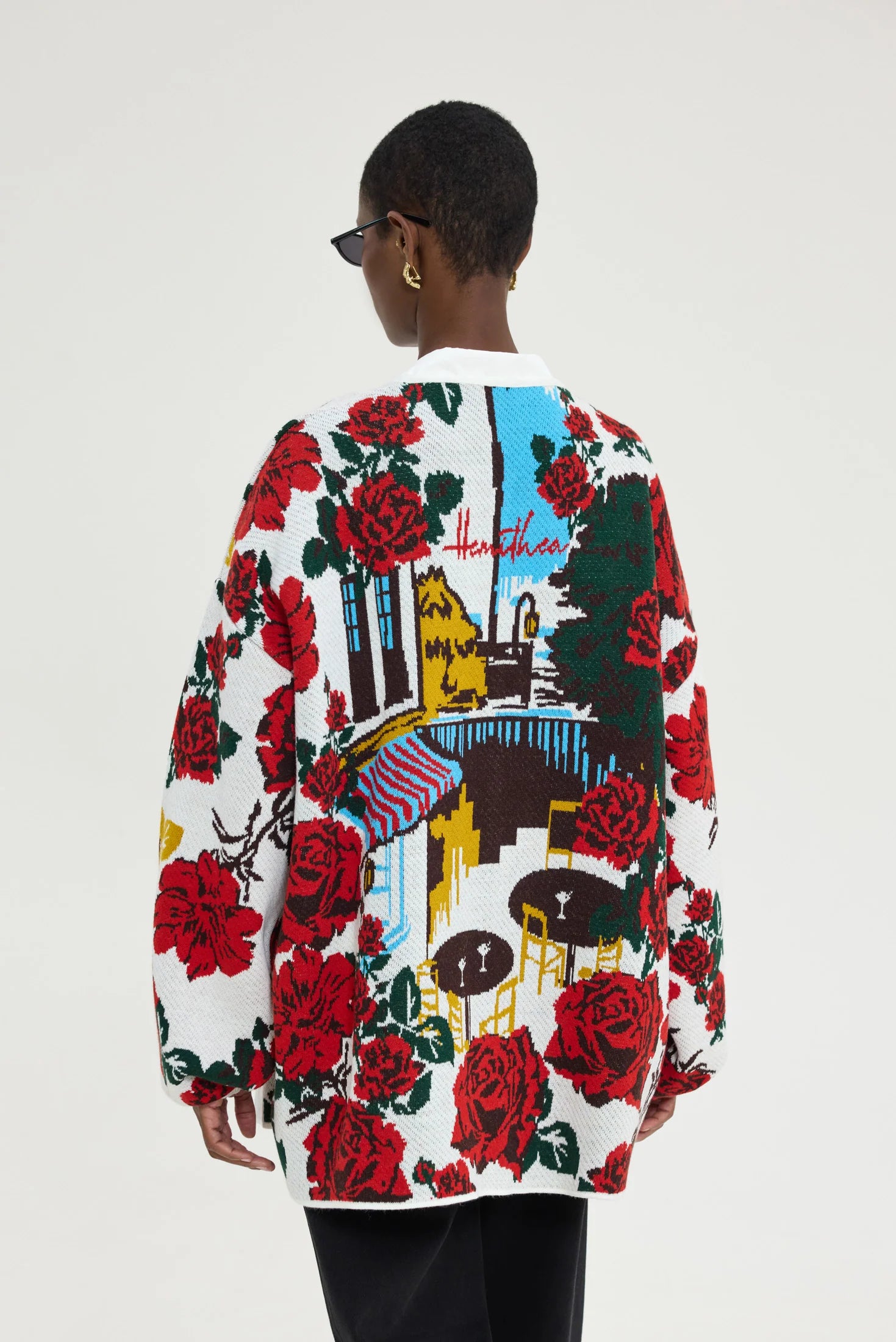 Old Fashioned Cardigan (Red)