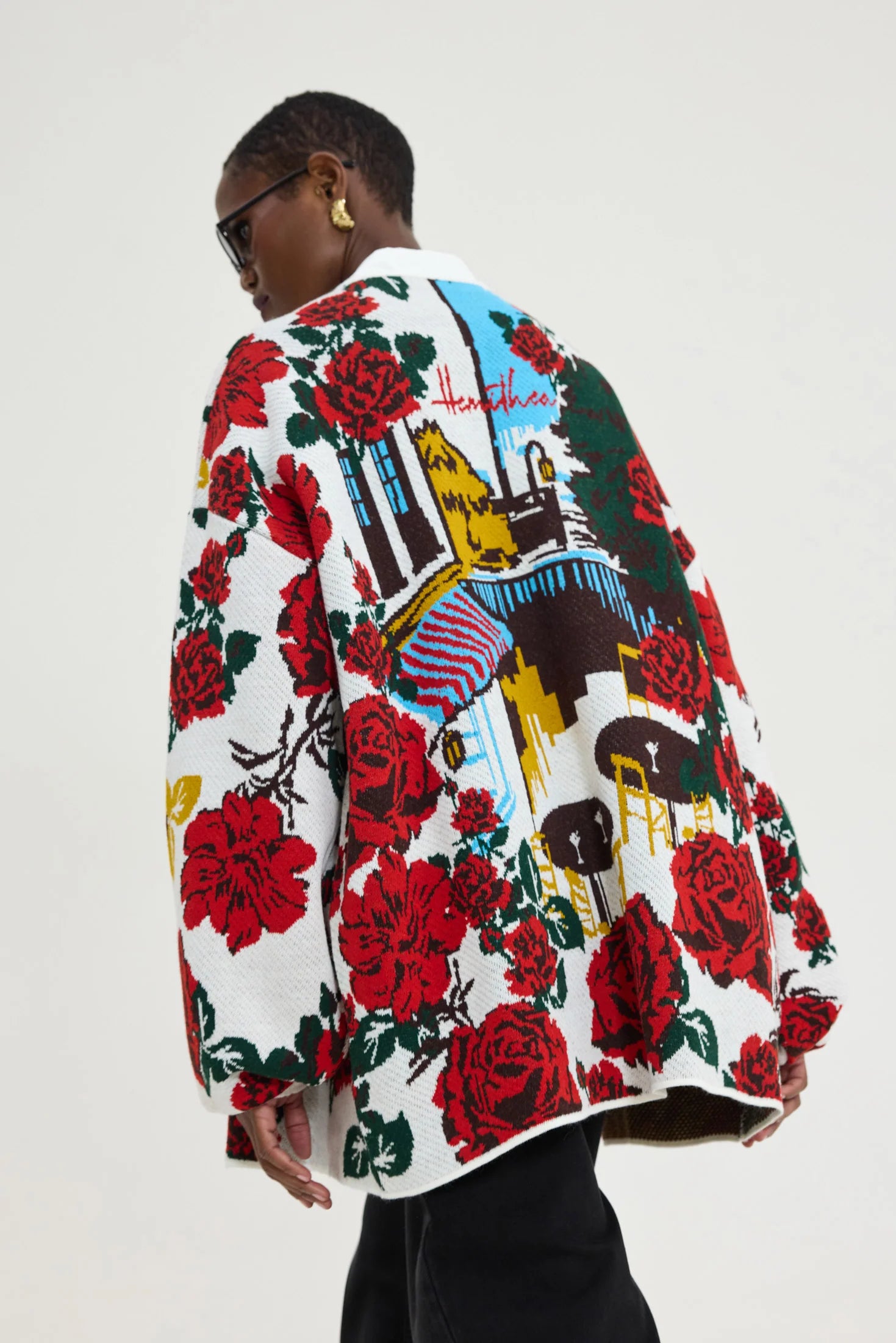 Old Fashioned Cardigan (Red)