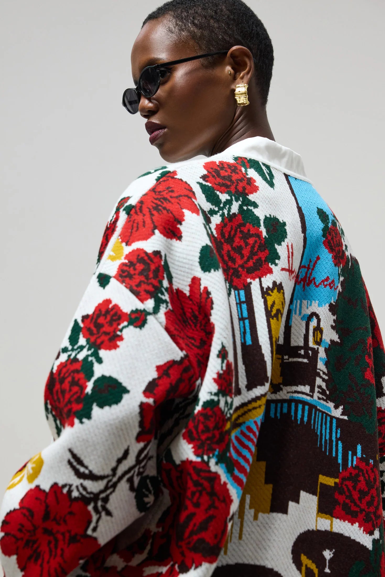 Old Fashioned Cardigan (Red)