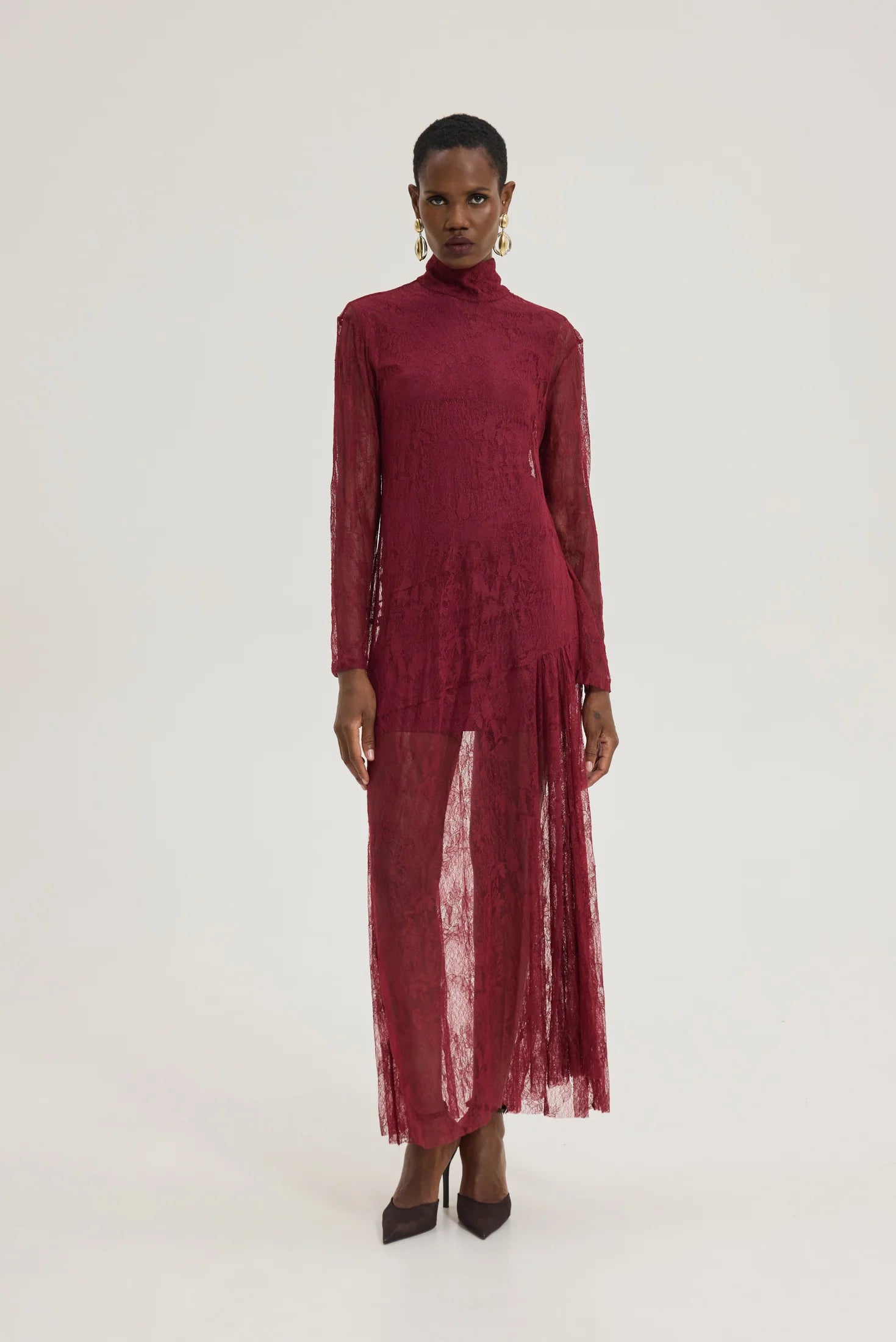 Paradise Top Dress (Wine)