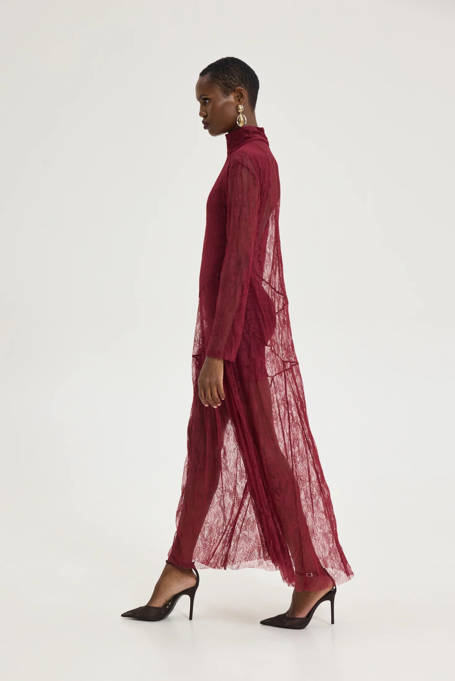 Paradise Top Dress (Wine)