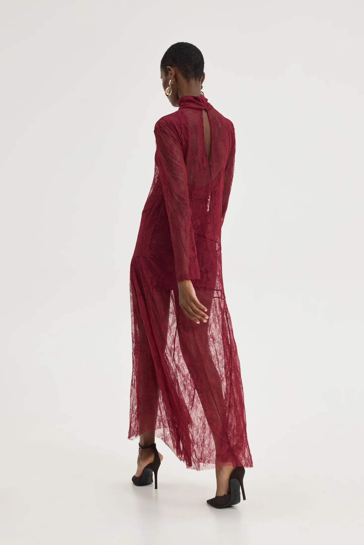 Paradise Top Dress (Wine)