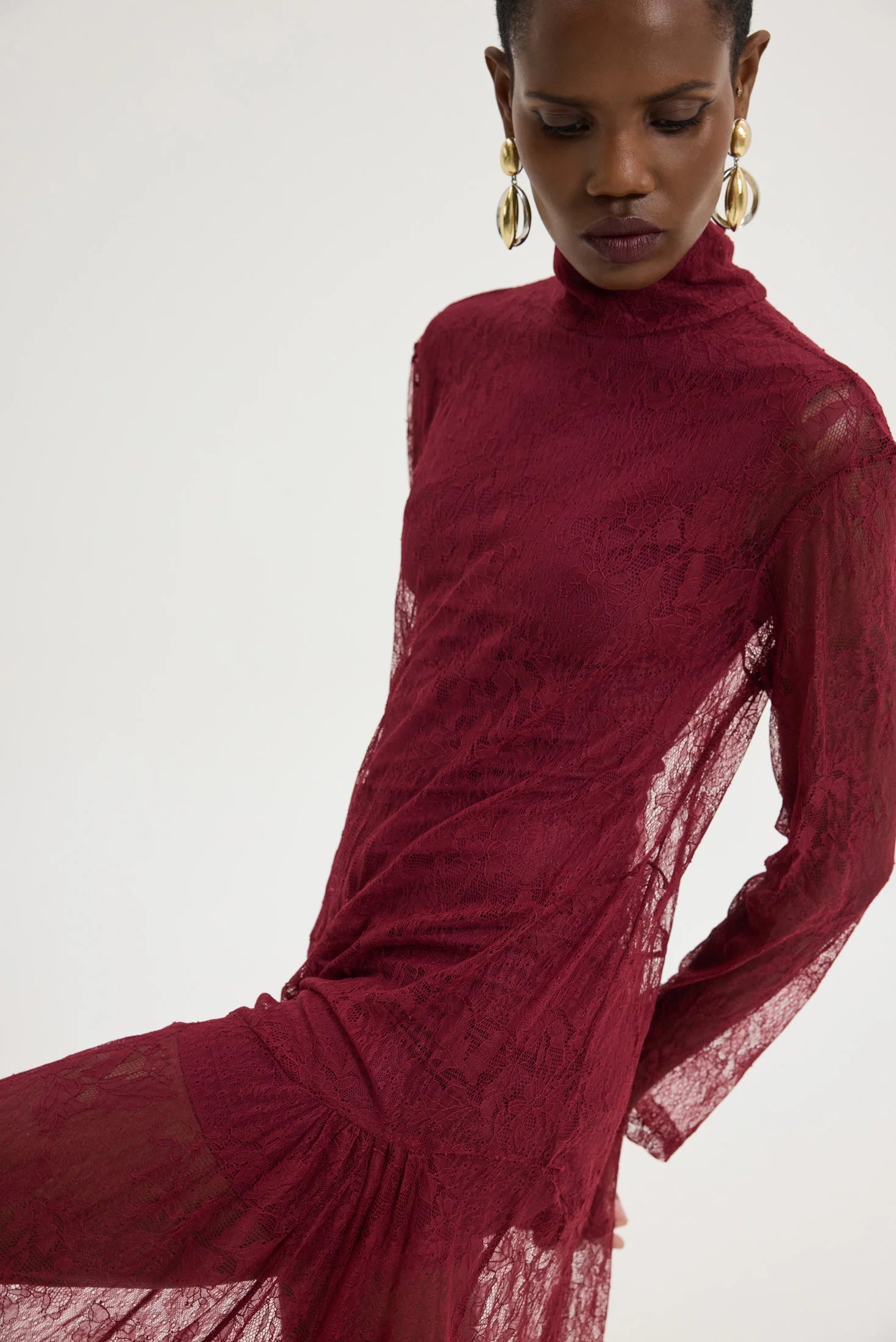 Paradise Top Dress (Wine)