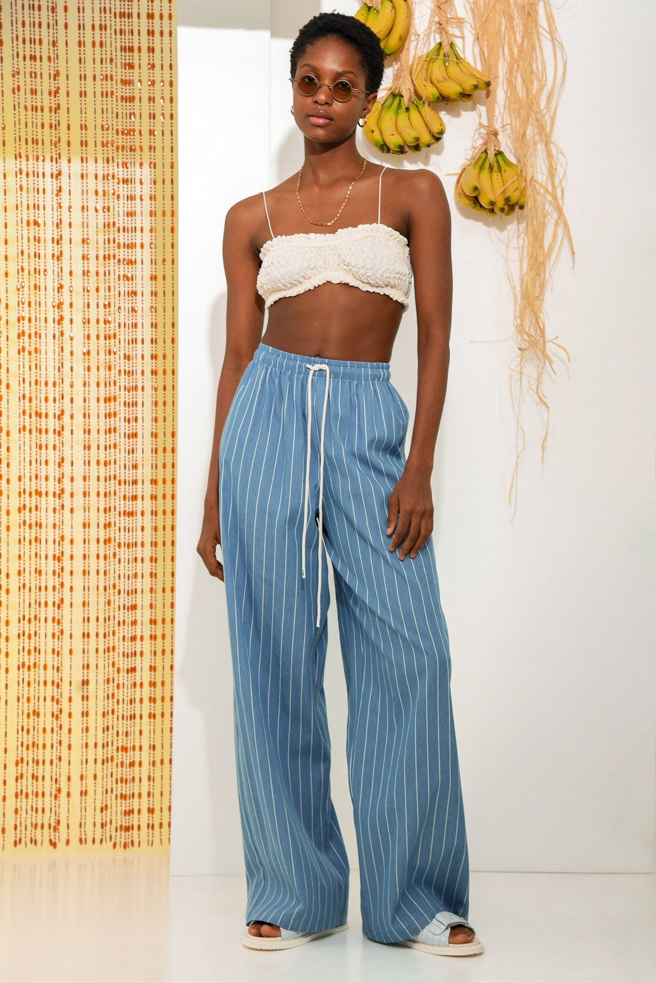 RASTA PANTS LIGHT BLUE