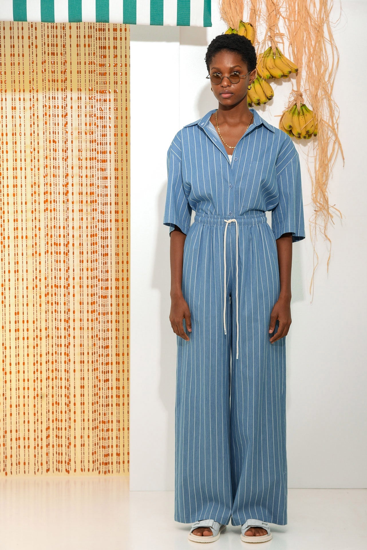 RASTA PANTS LIGHT BLUE