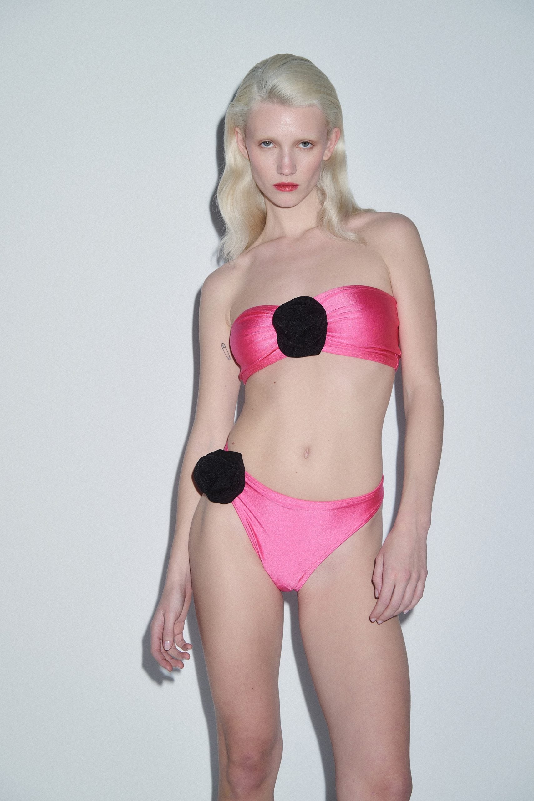 Bikini Set Flower Fuchsia