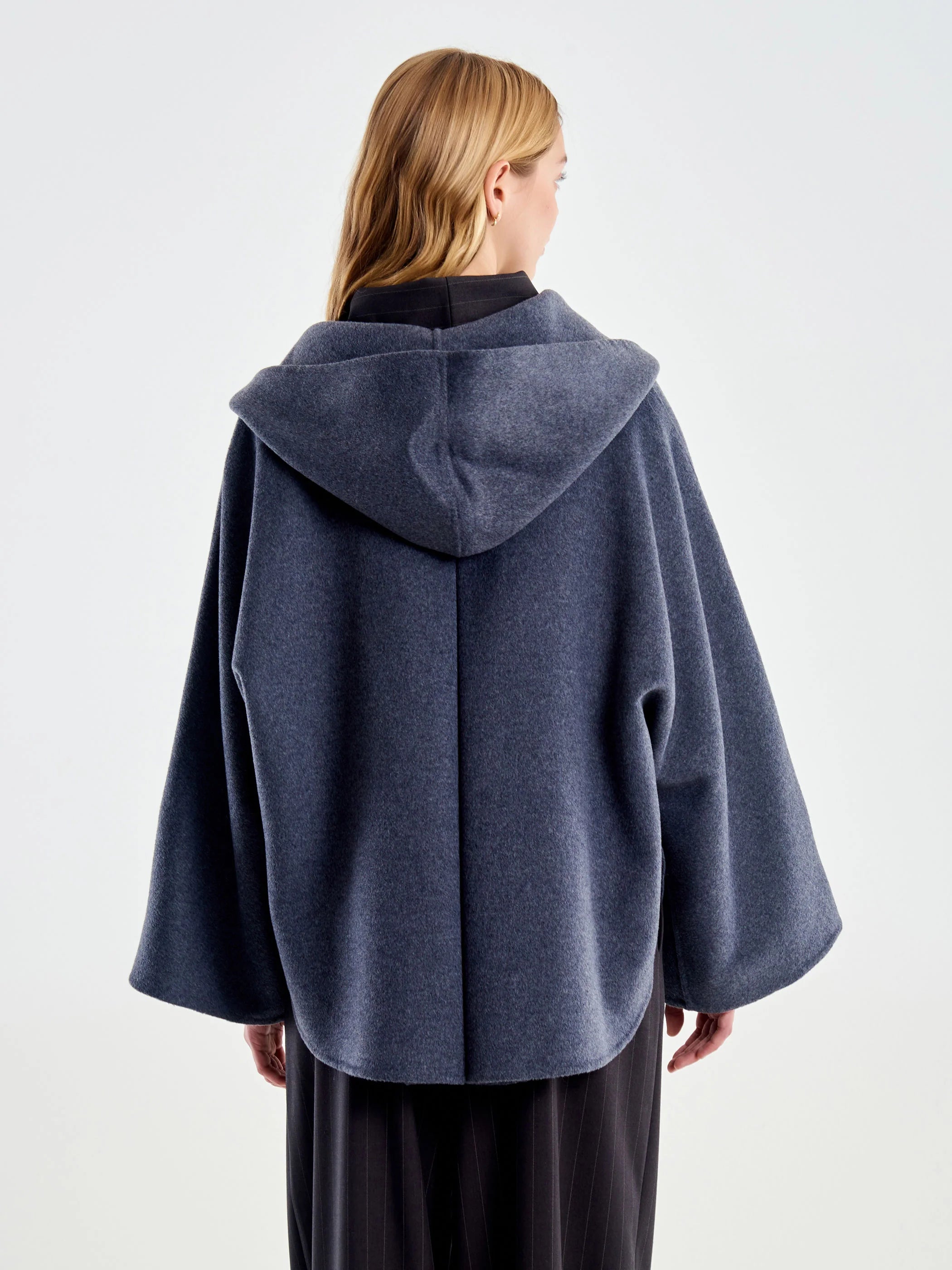 TAC0015 Short Coat with Stole
