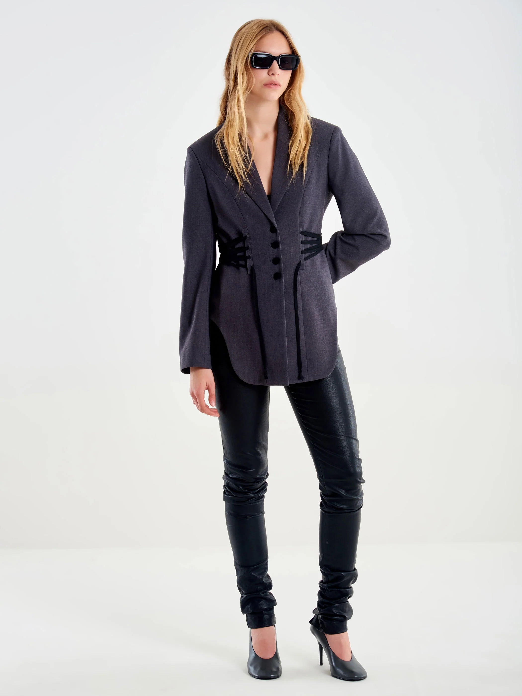Blazer with Laces