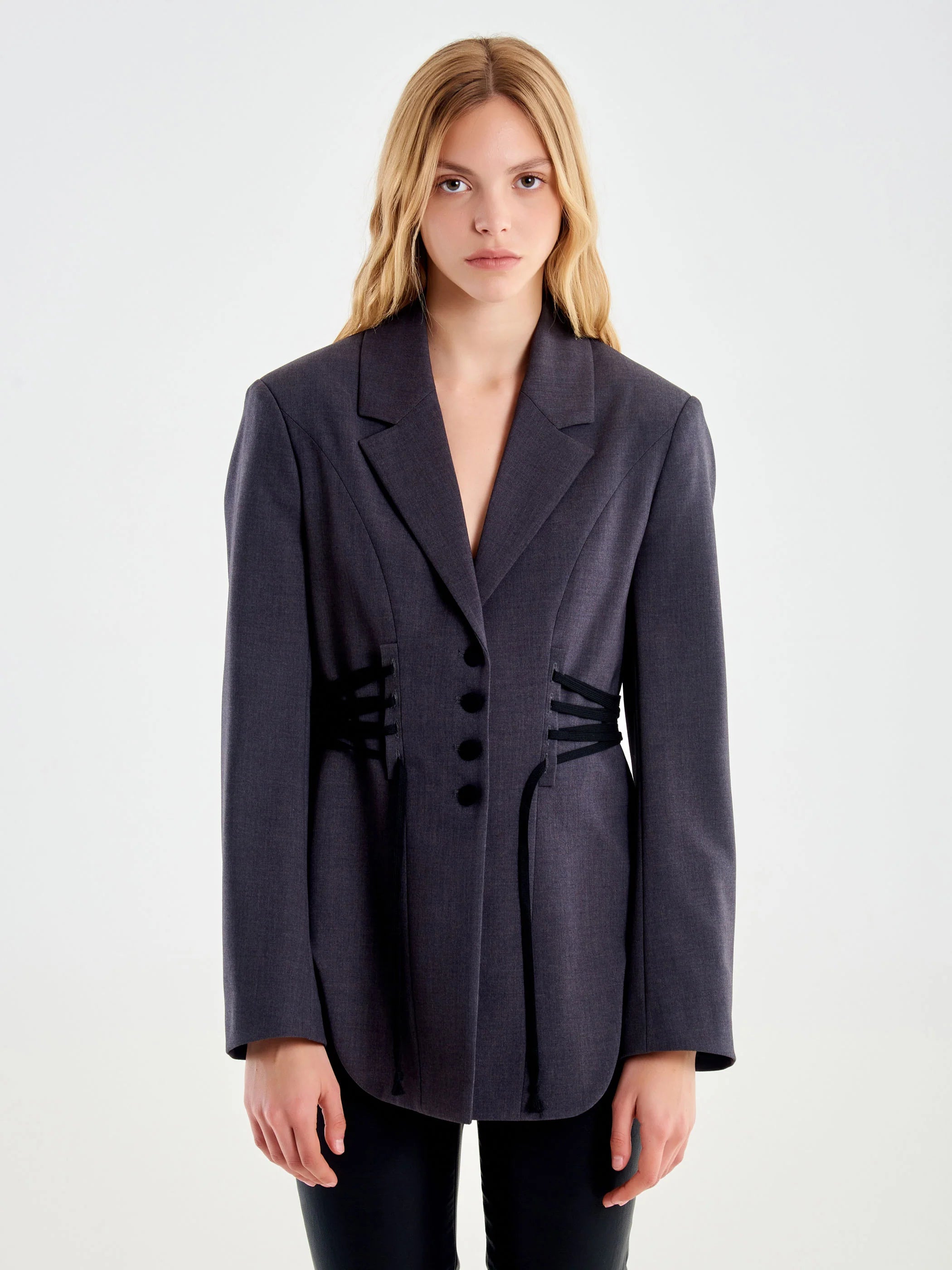 Blazer with Laces