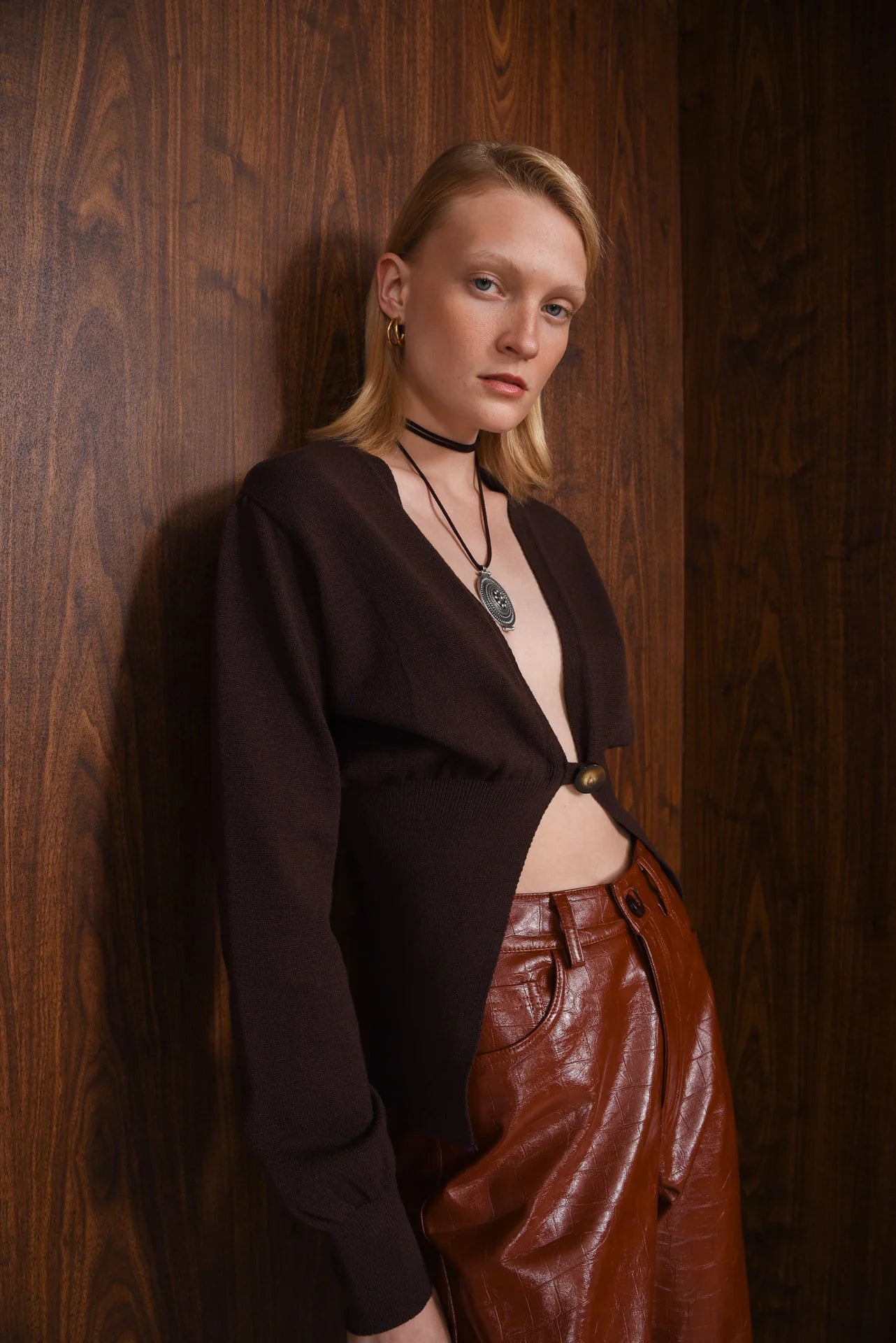 THOUGHT CARDIGAN BROWN