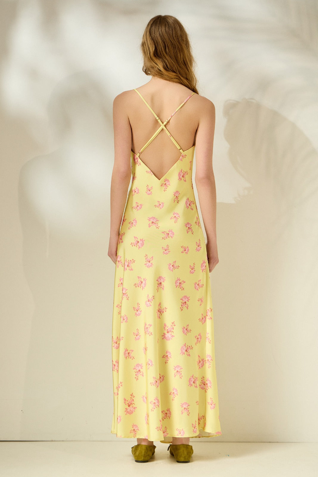 EVELYN DRESS BUTTER YELLOW