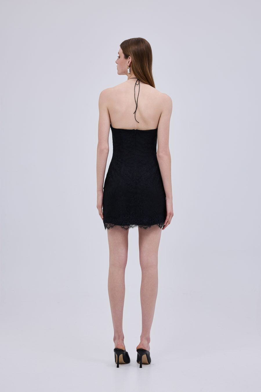 Daisy Lace Mini Dress HR740