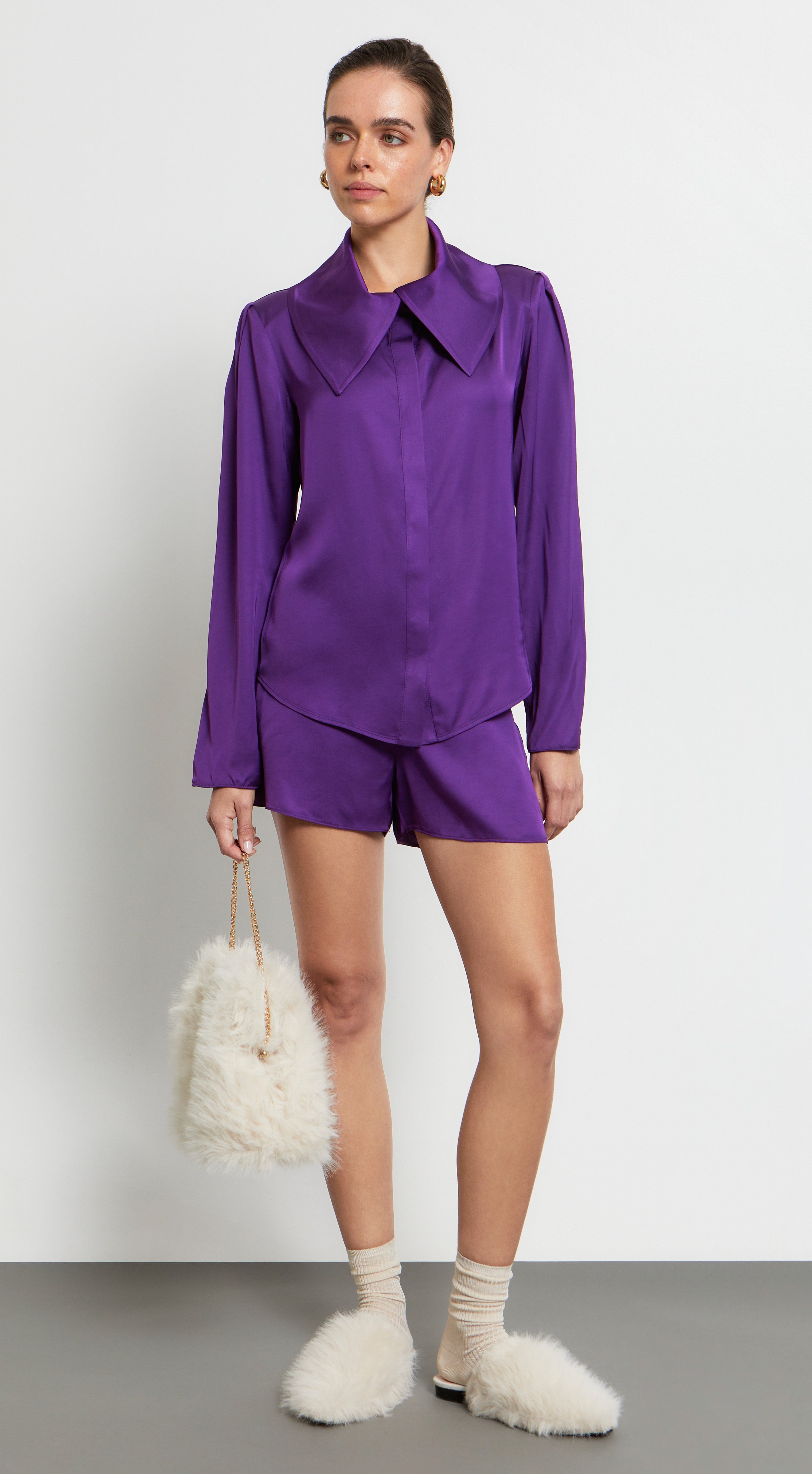 W26301 LONGSLEEVE SHIRT  WITH COLLAR