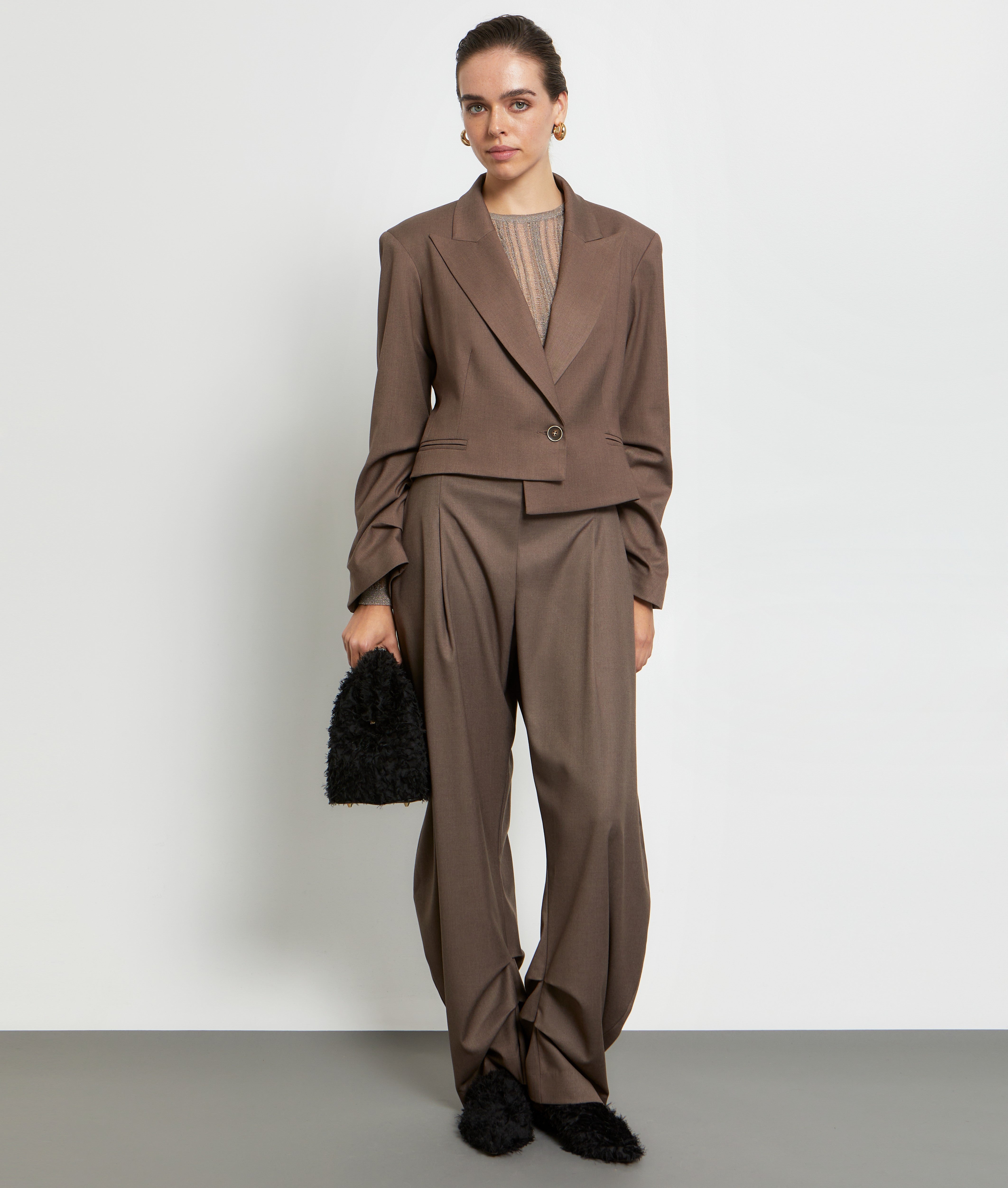 W26227 BAGGY TROUSERS  WITH PLEATS
