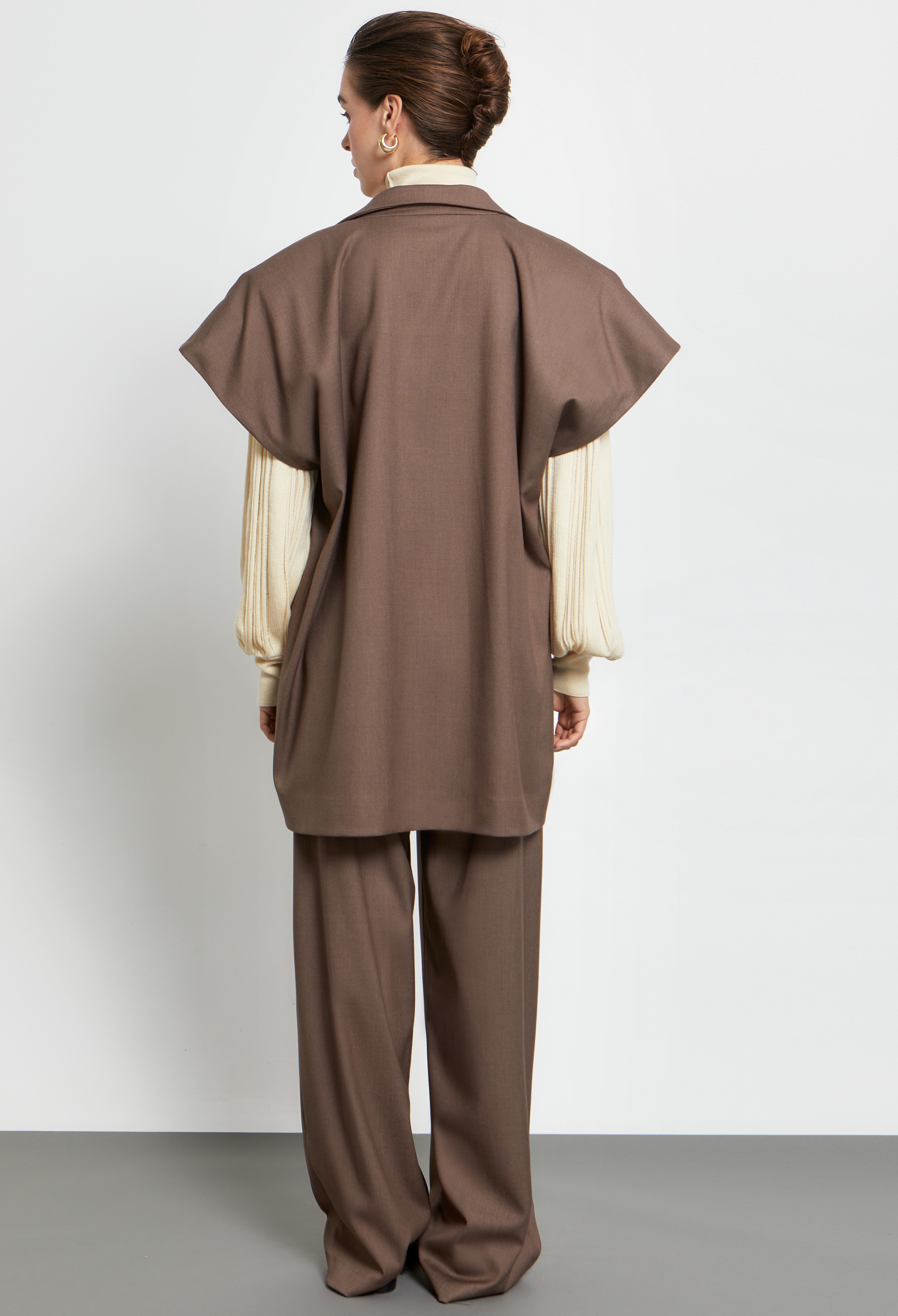 W26231 OVERSIZED TAILORED VEST