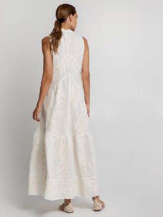 White Sleeveless Dress