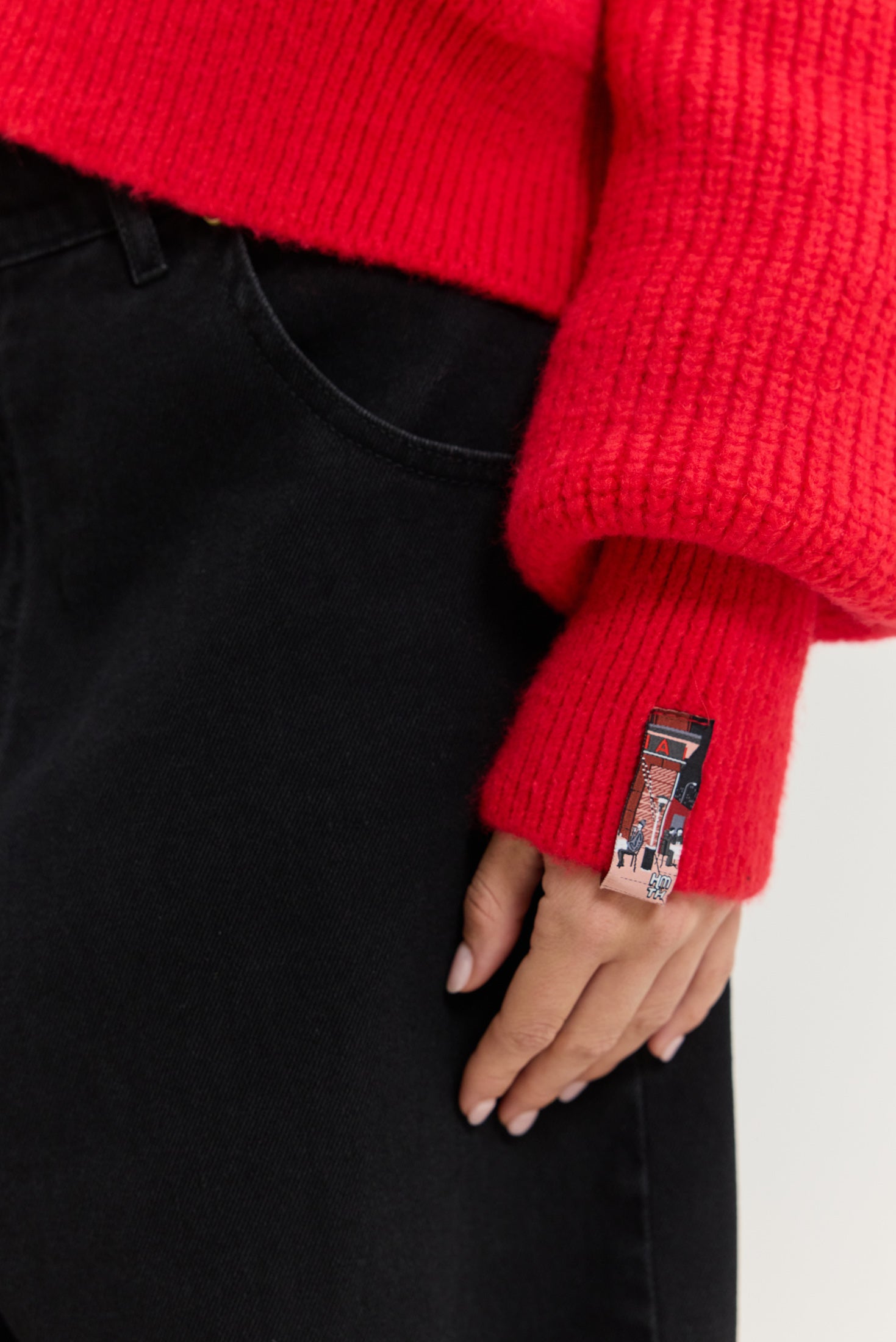 Martinez Cardigan (Red)