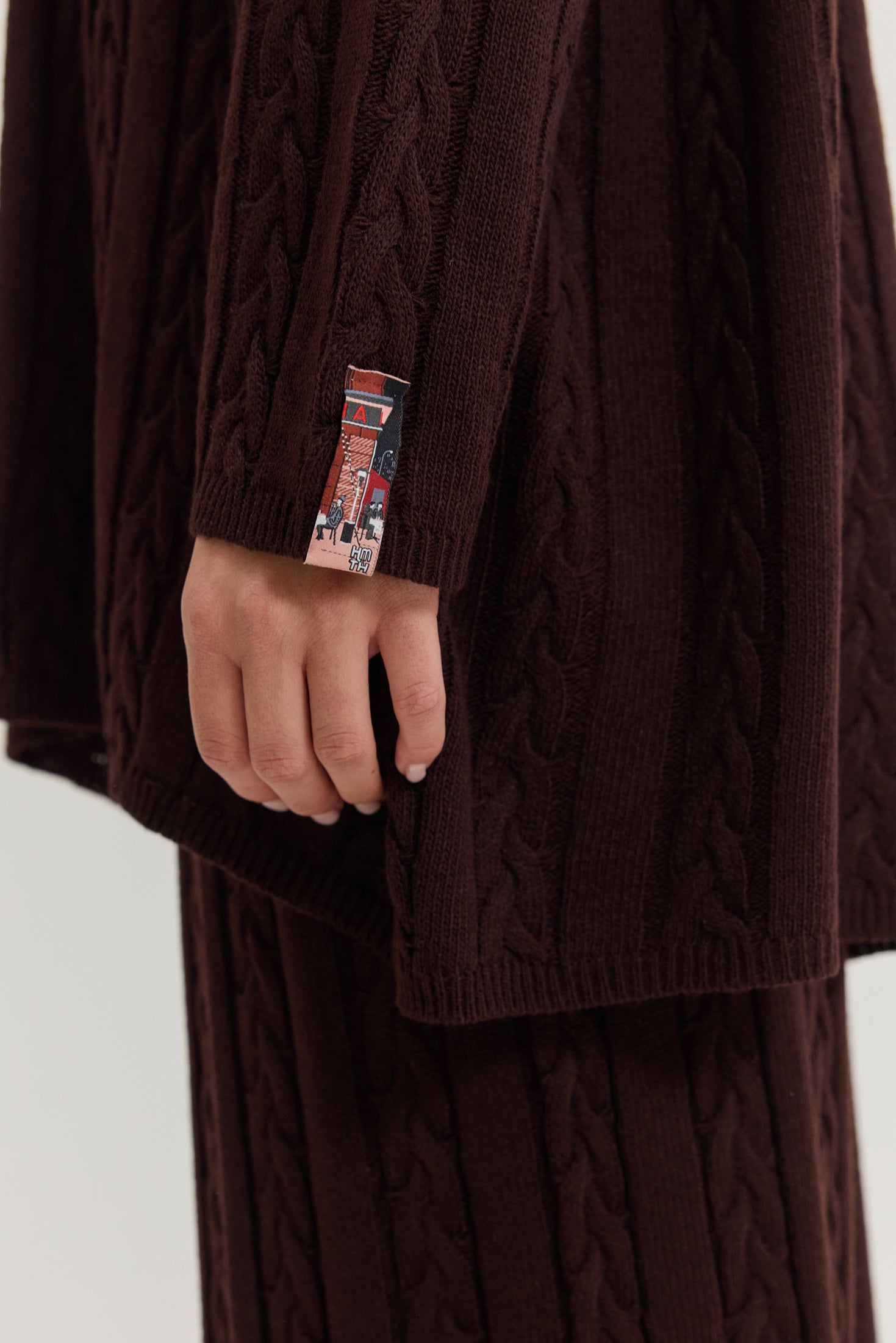 Olivia Cardigan (Brown)