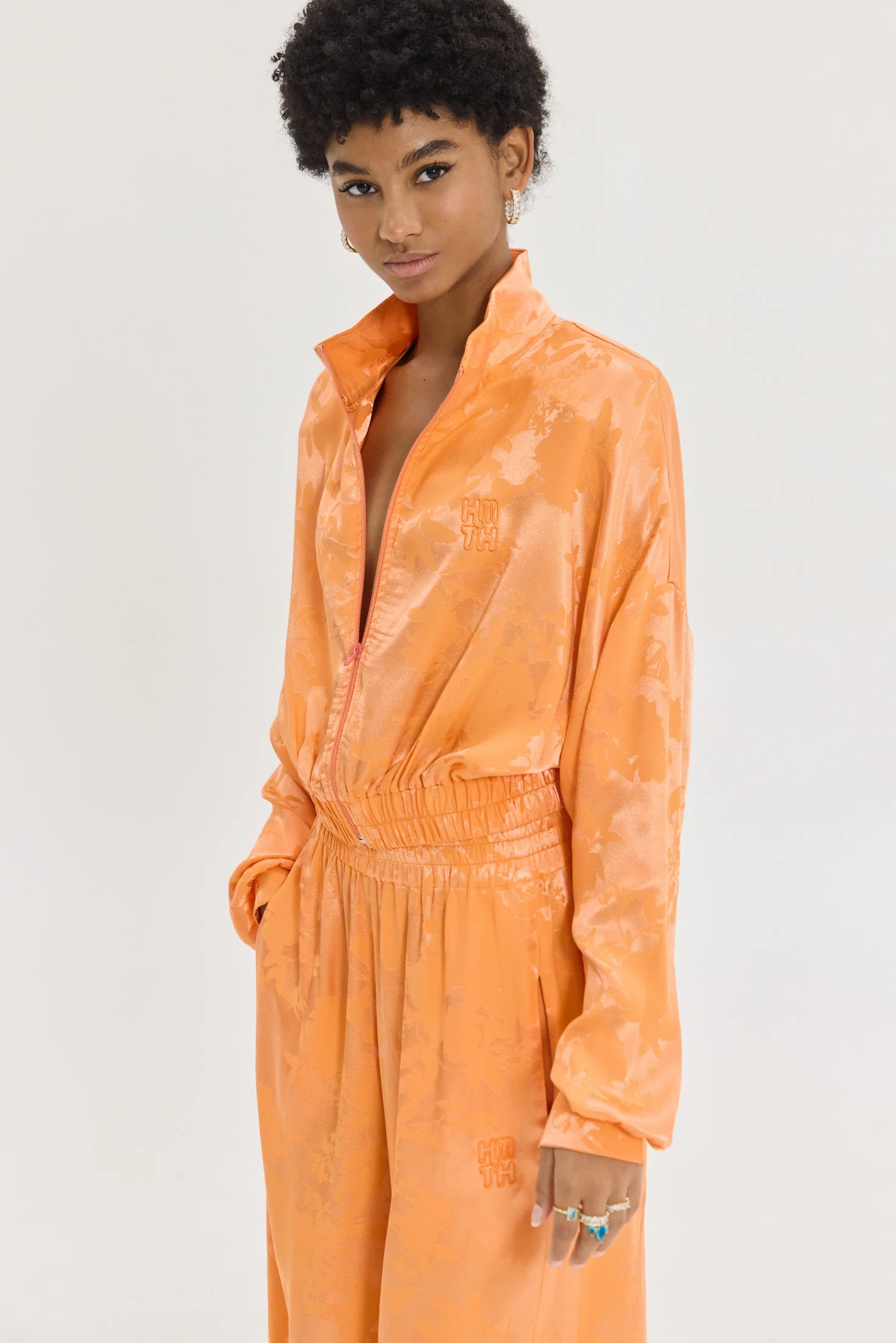 Peacock Pants (Orange)