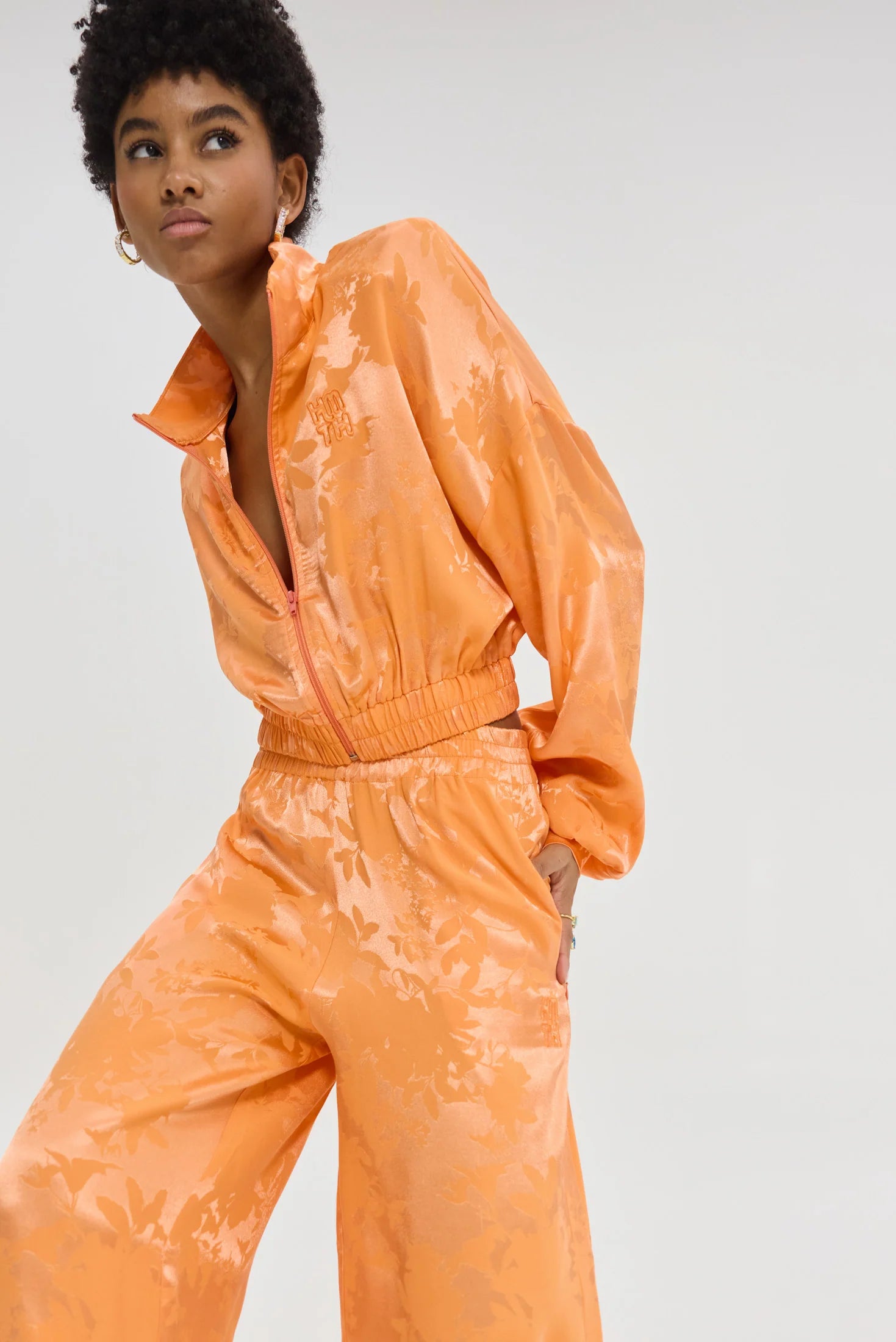 Peacock Pants (Orange)